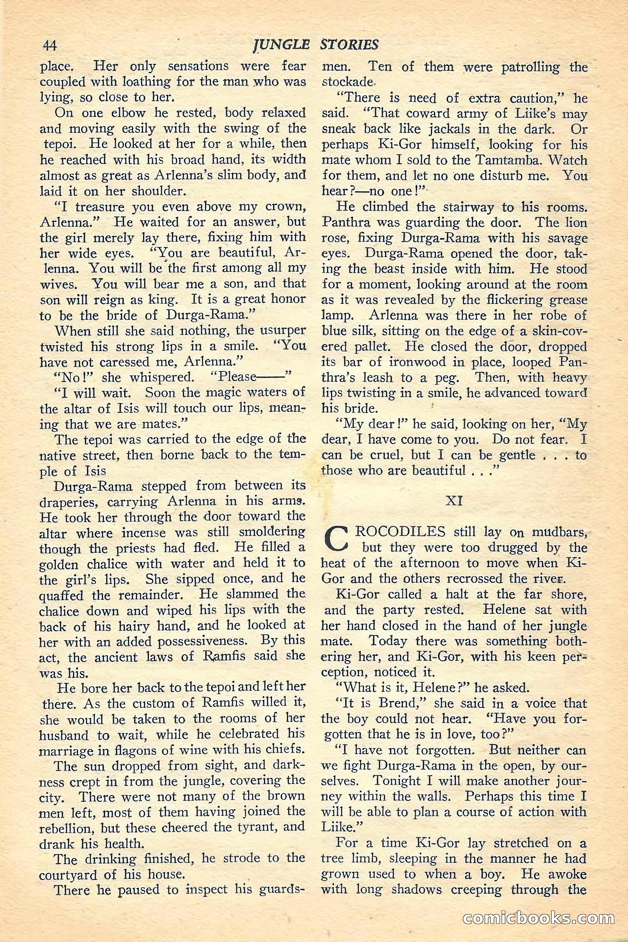 Jungle Stories, Winter Issue — page 46 of 132