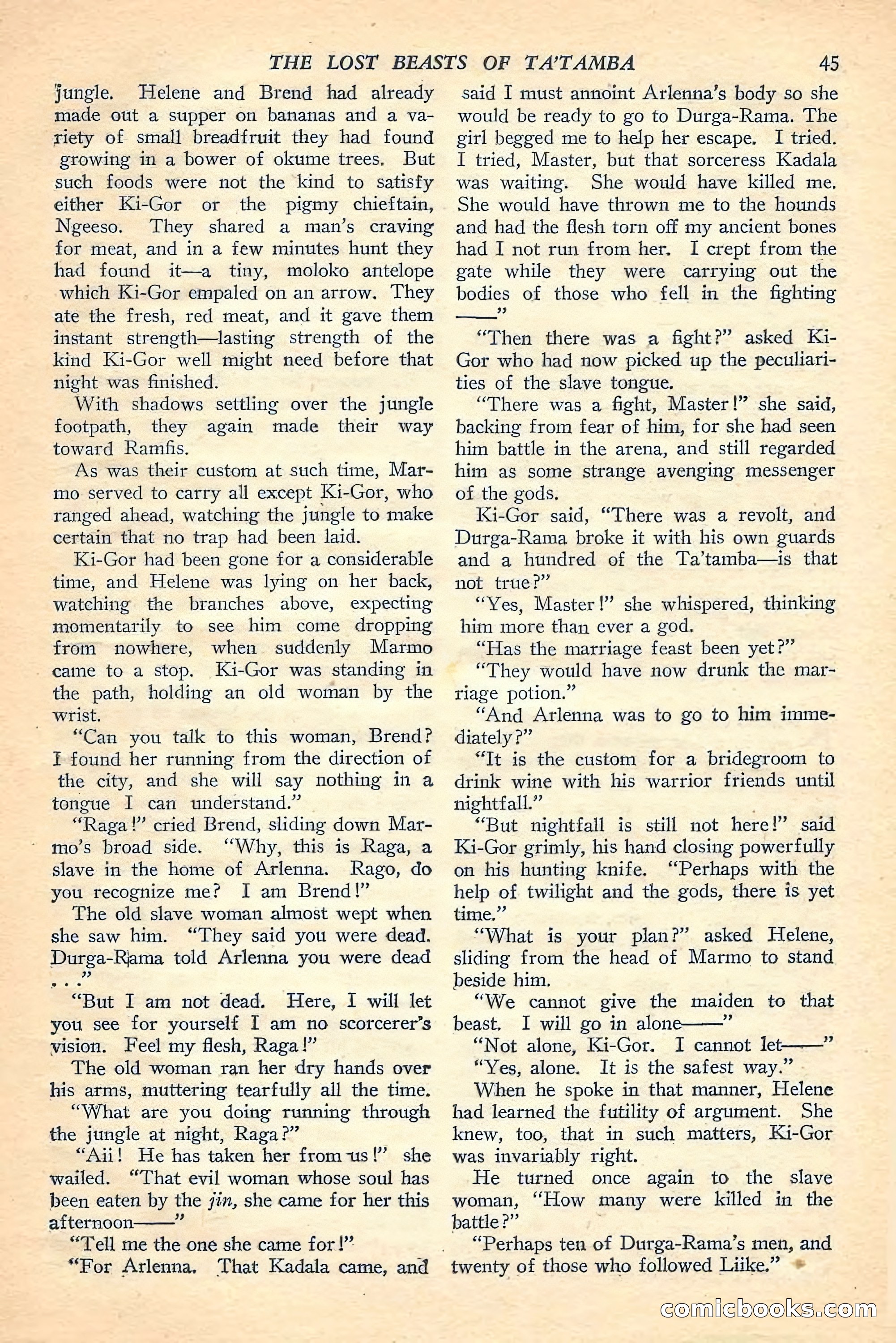 Jungle Stories, Winter Issue — page 47 of 132