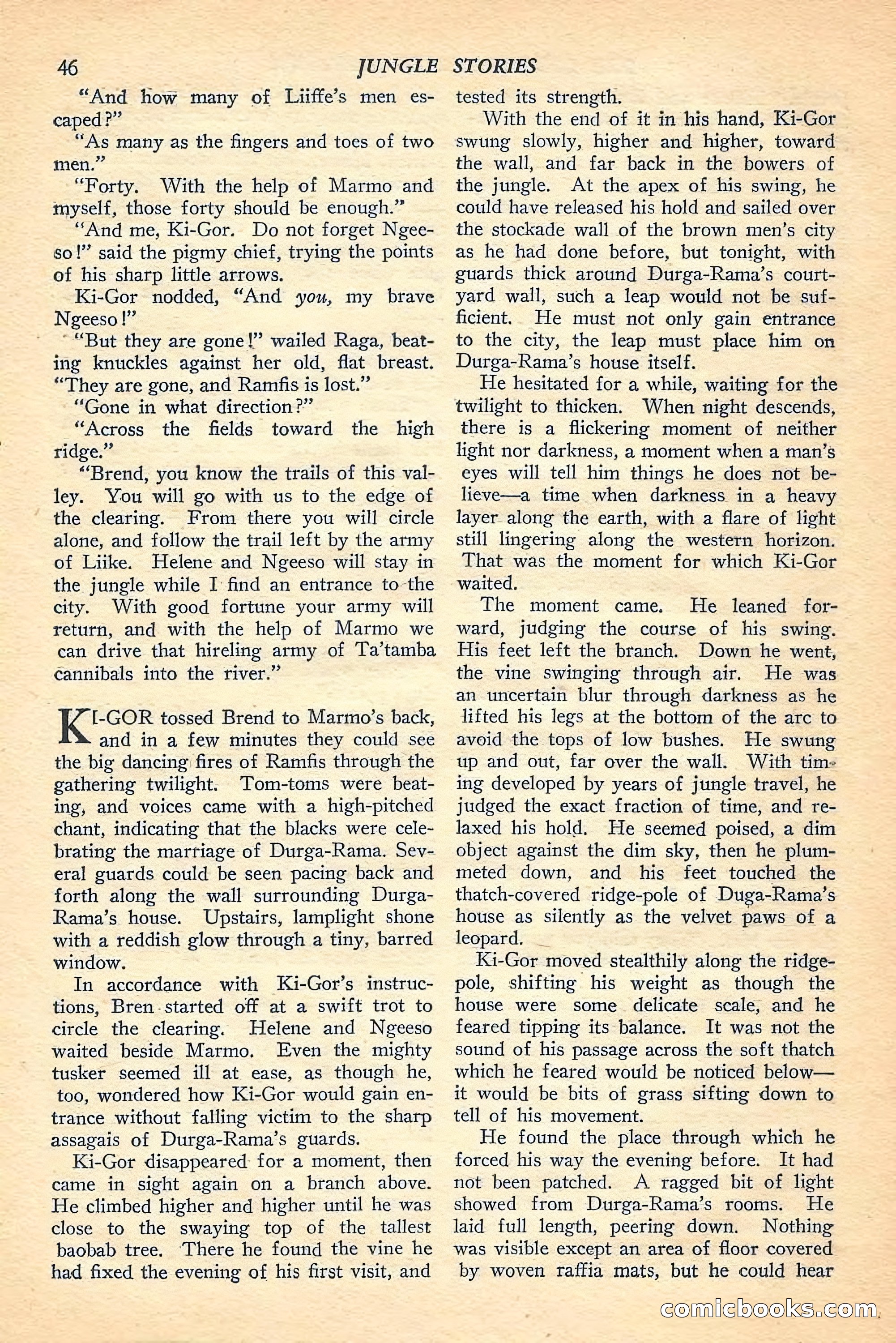 Jungle Stories, Winter Issue — page 48 of 132