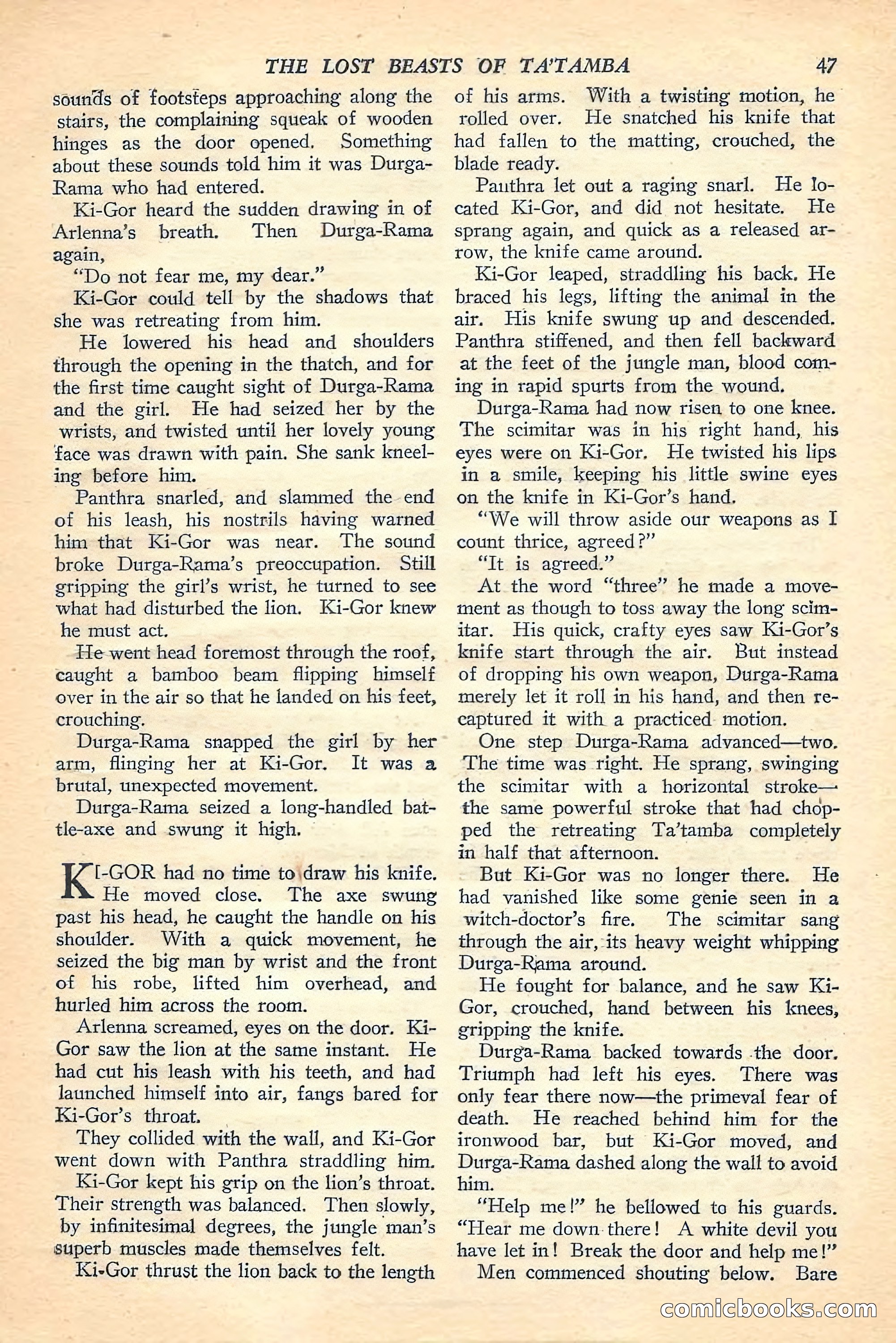 Jungle Stories, Winter Issue — page 49 of 132