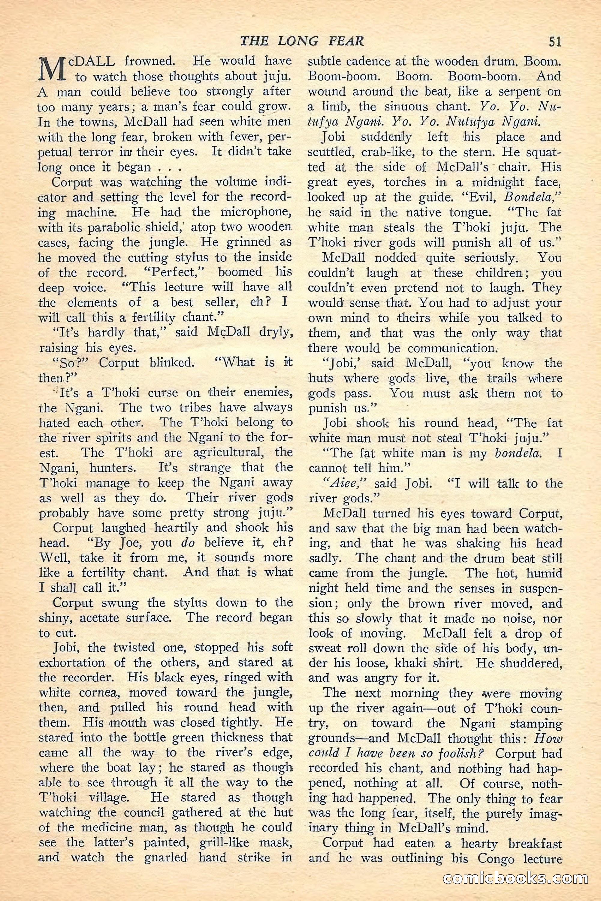 Jungle Stories, Winter Issue — page 53 of 132