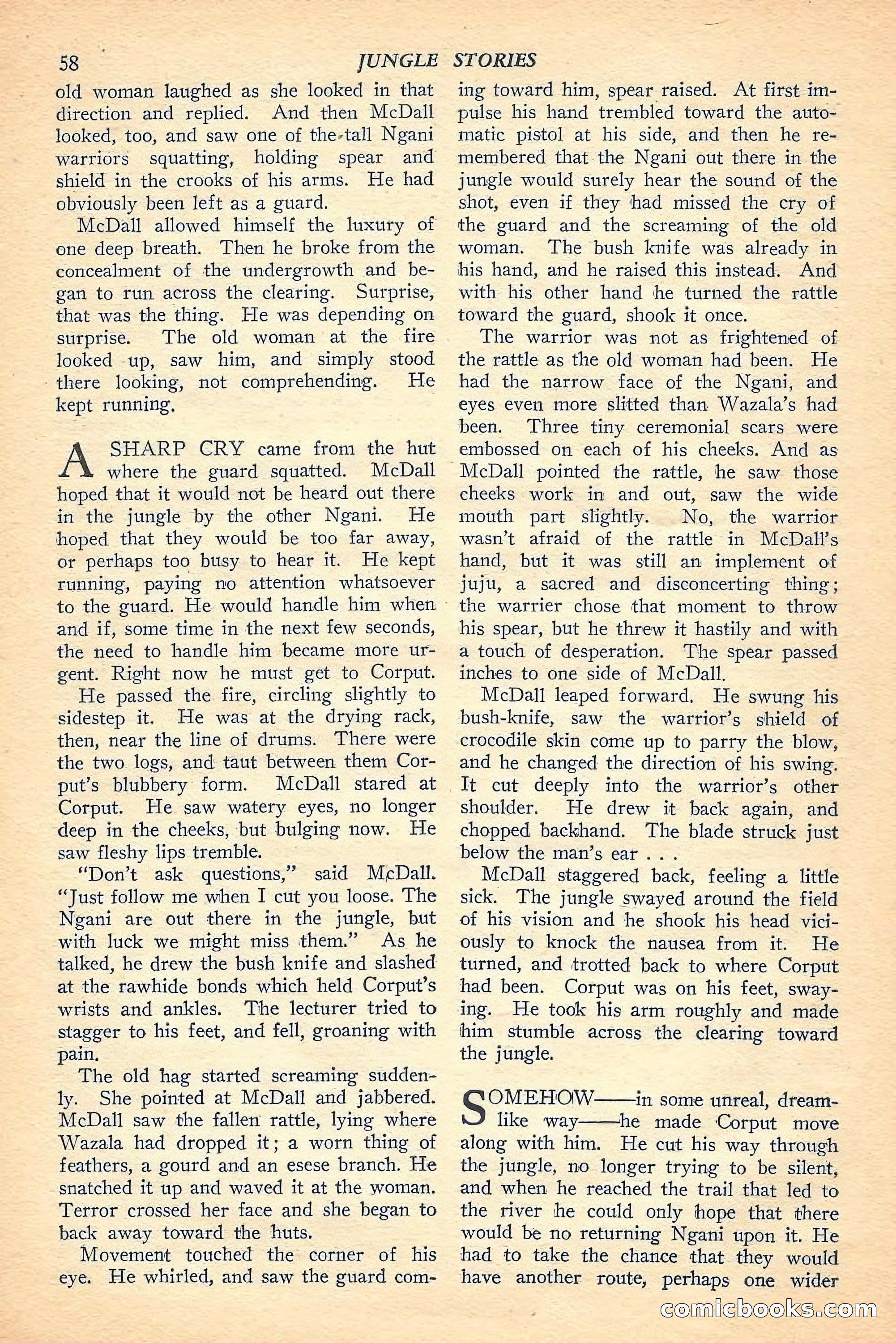 Jungle Stories, Winter Issue — page 60 of 132