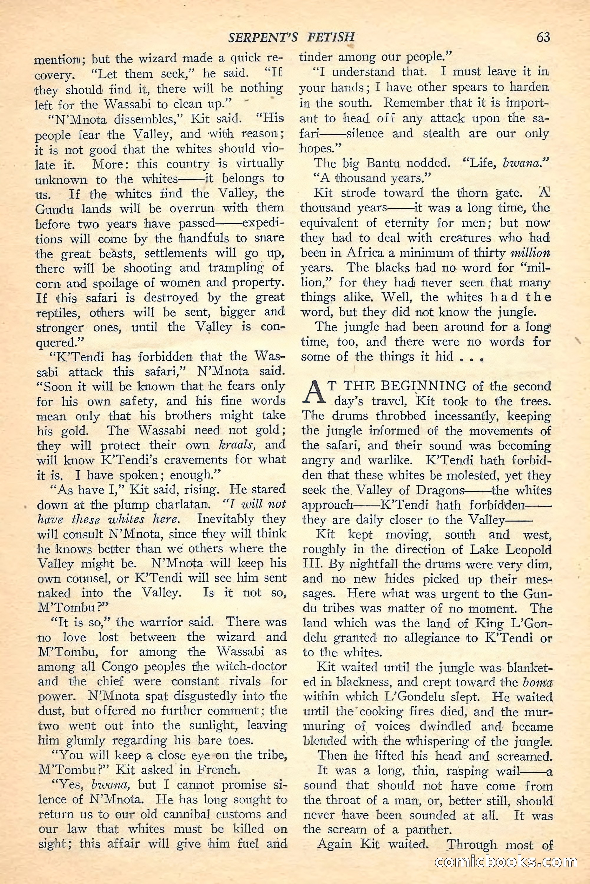 Jungle Stories, Winter Issue — page 65 of 132