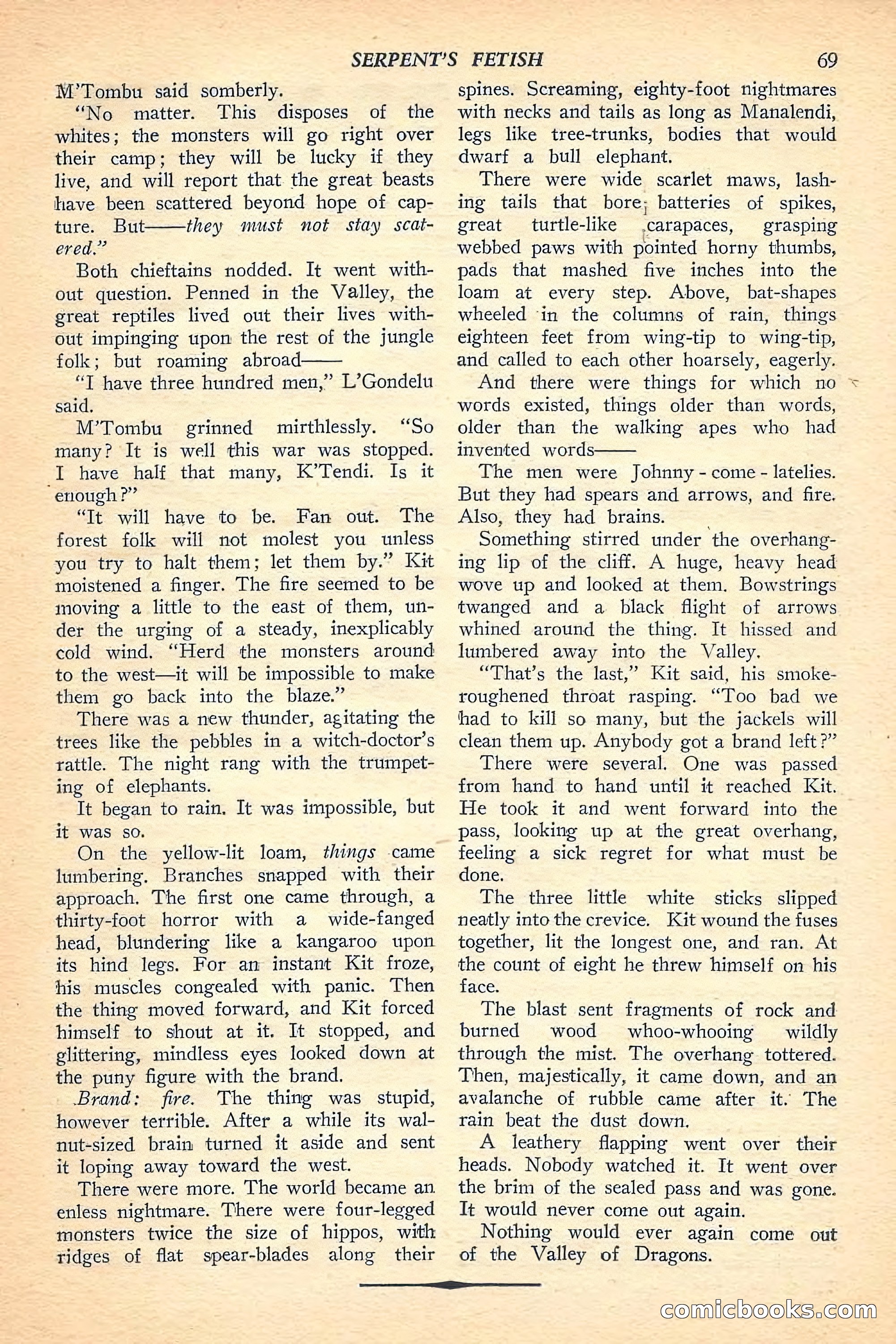 Jungle Stories, Winter Issue — page 71 of 132