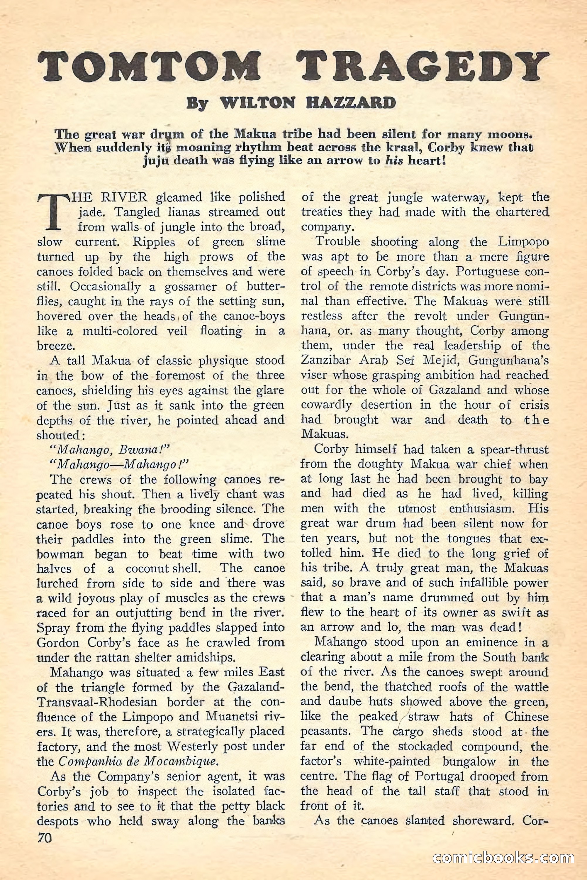 Jungle Stories, Winter Issue — page 72 of 132