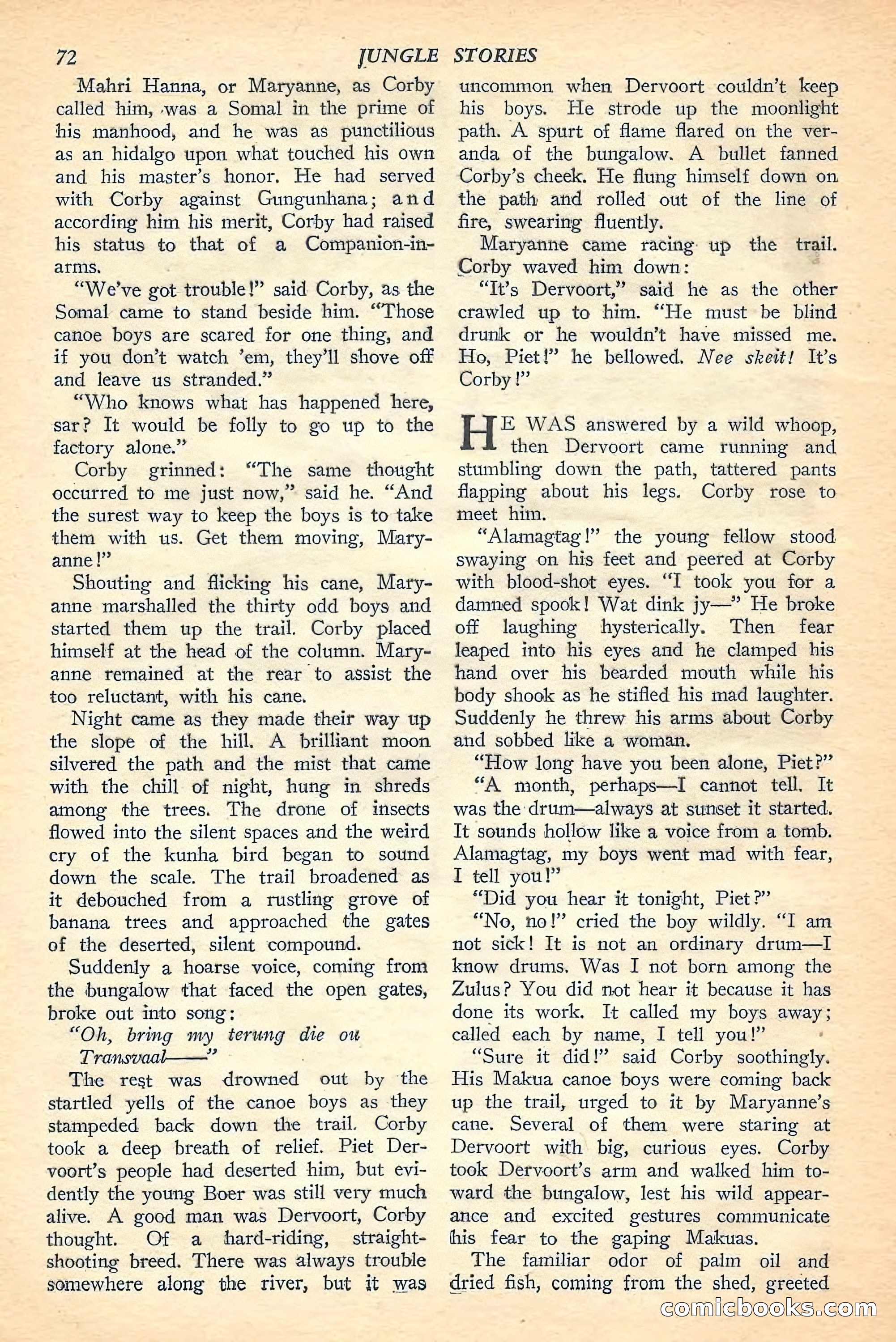 Jungle Stories, Winter Issue — page 74 of 132