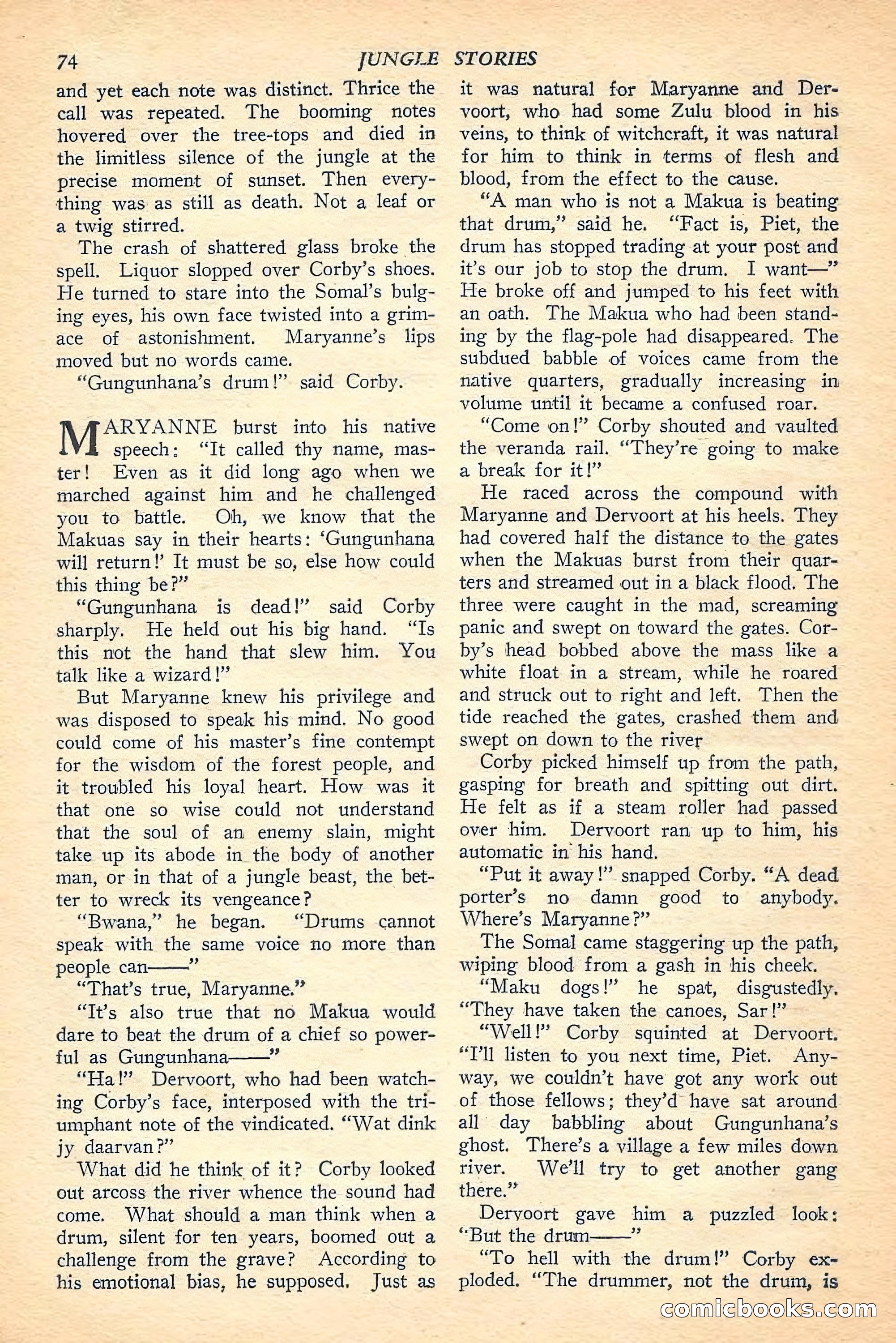 Jungle Stories, Winter Issue — page 76 of 132