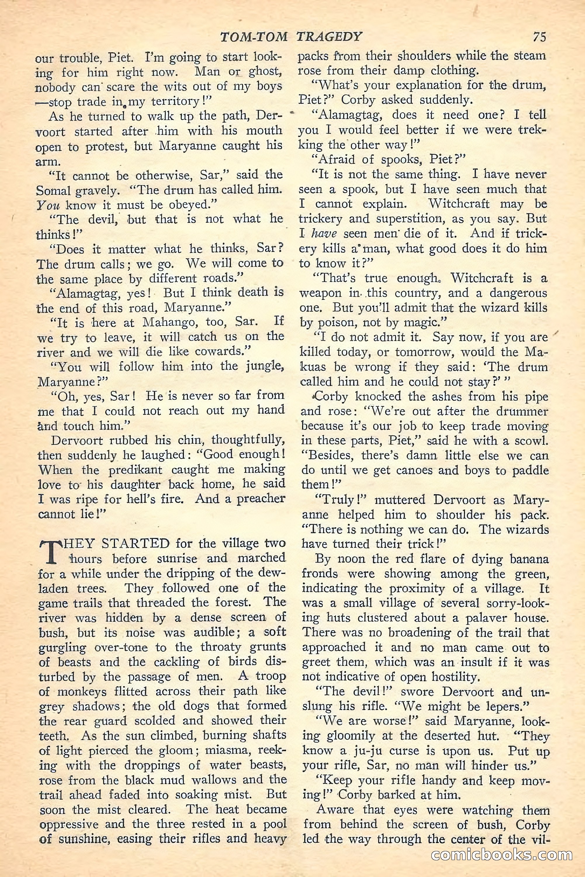 Jungle Stories, Winter Issue — page 77 of 132