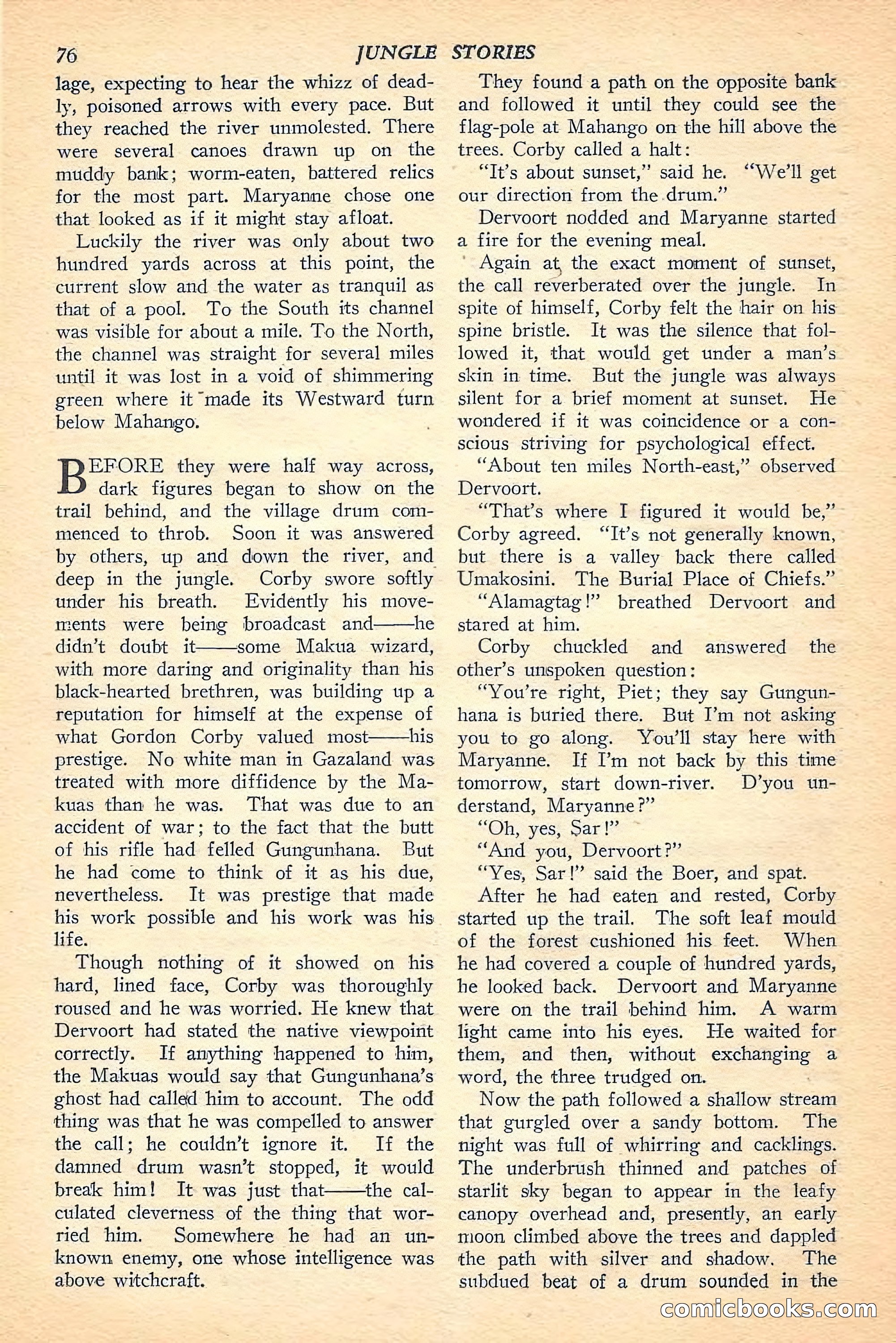Jungle Stories, Winter Issue — page 78 of 132