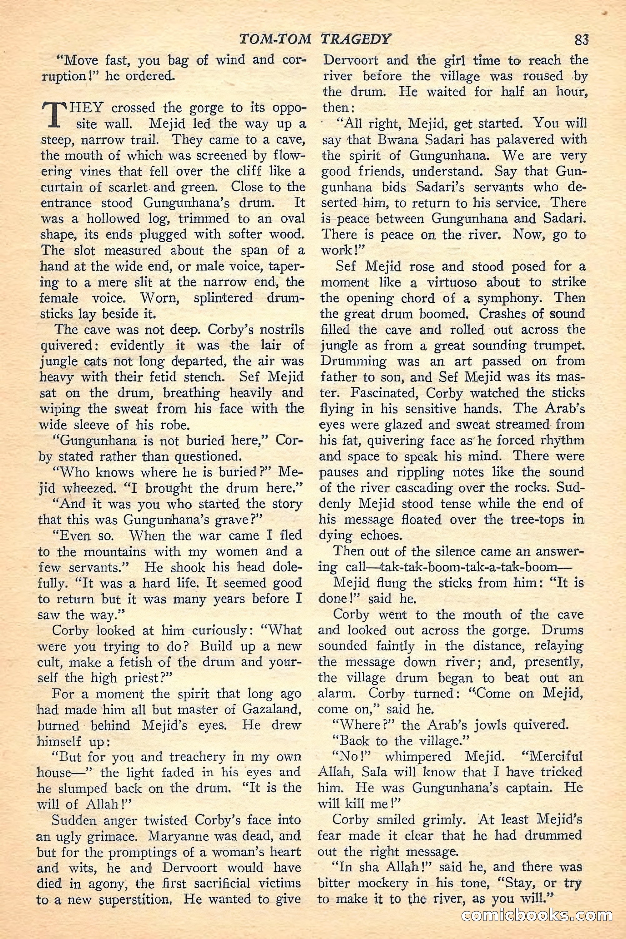 Jungle Stories, Winter Issue — page 85 of 132