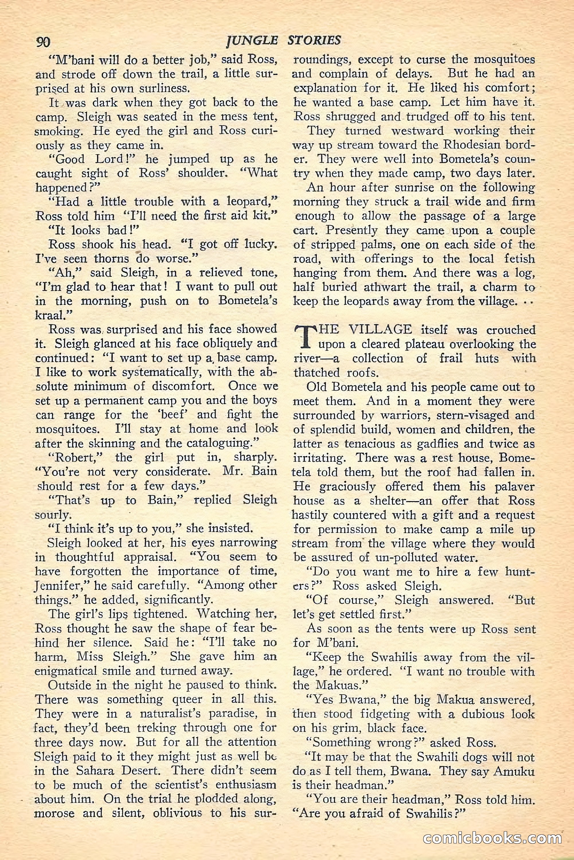 Jungle Stories, Winter Issue — page 92 of 132
