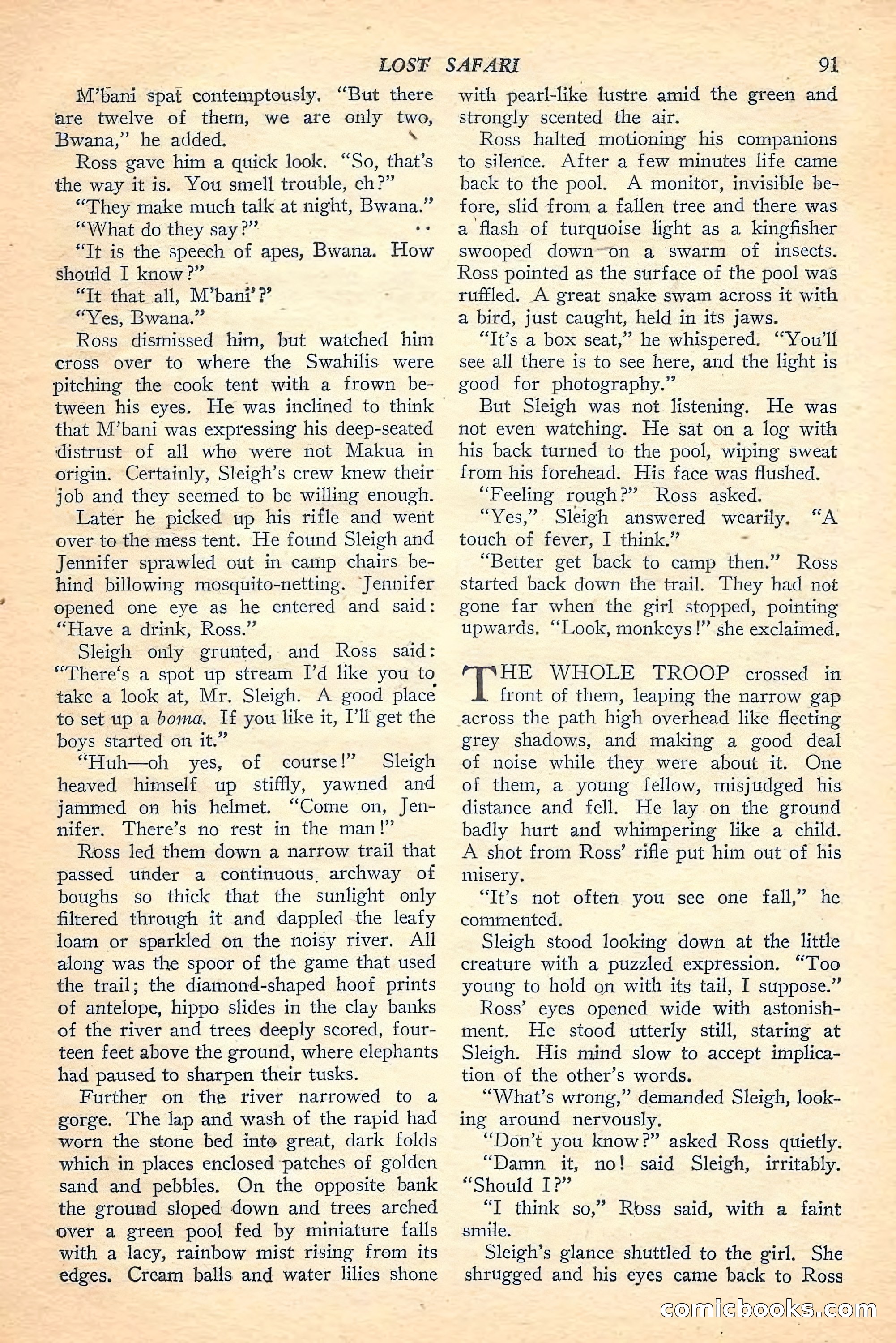 Jungle Stories, Winter Issue — page 93 of 132