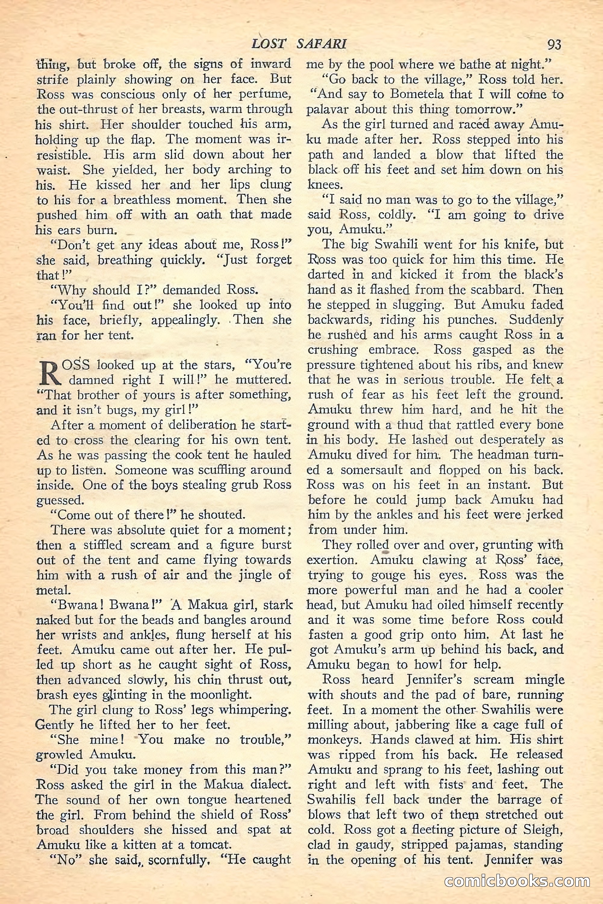 Jungle Stories, Winter Issue — page 95 of 132