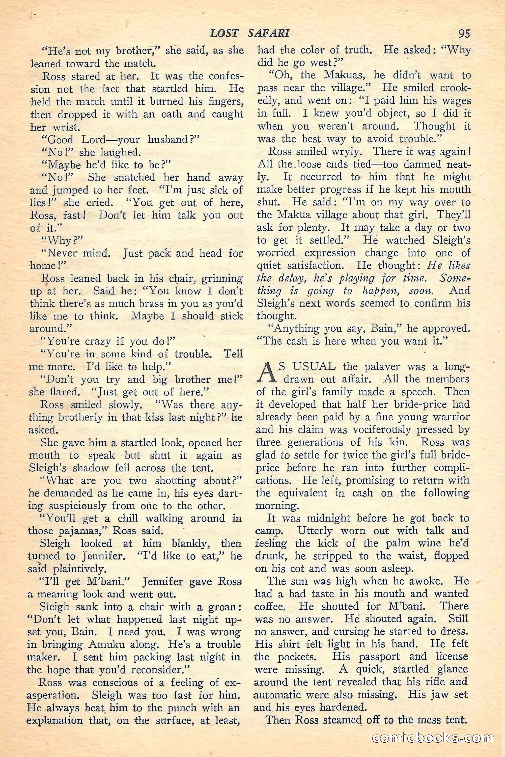 Jungle Stories, Winter Issue — page 97 of 132