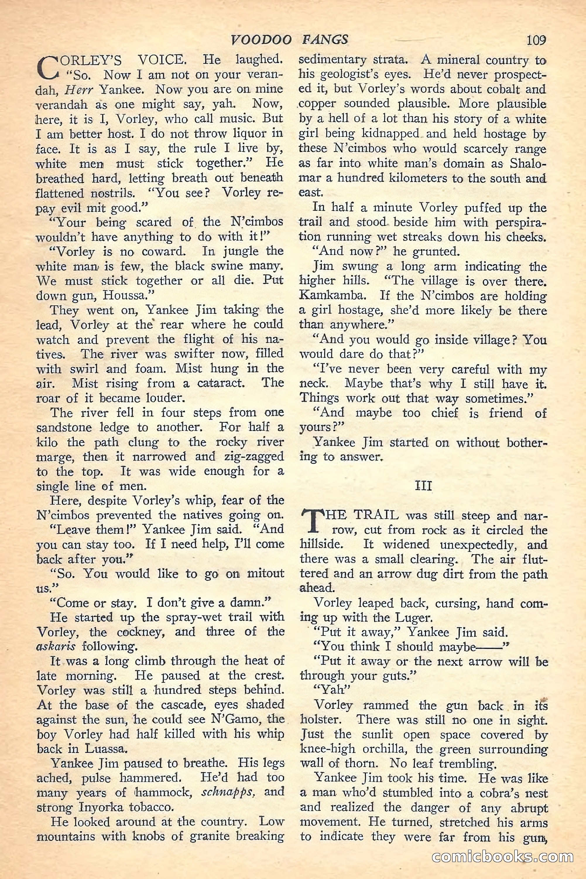 Jungle Stories, Winter Issue — page 111 of 132