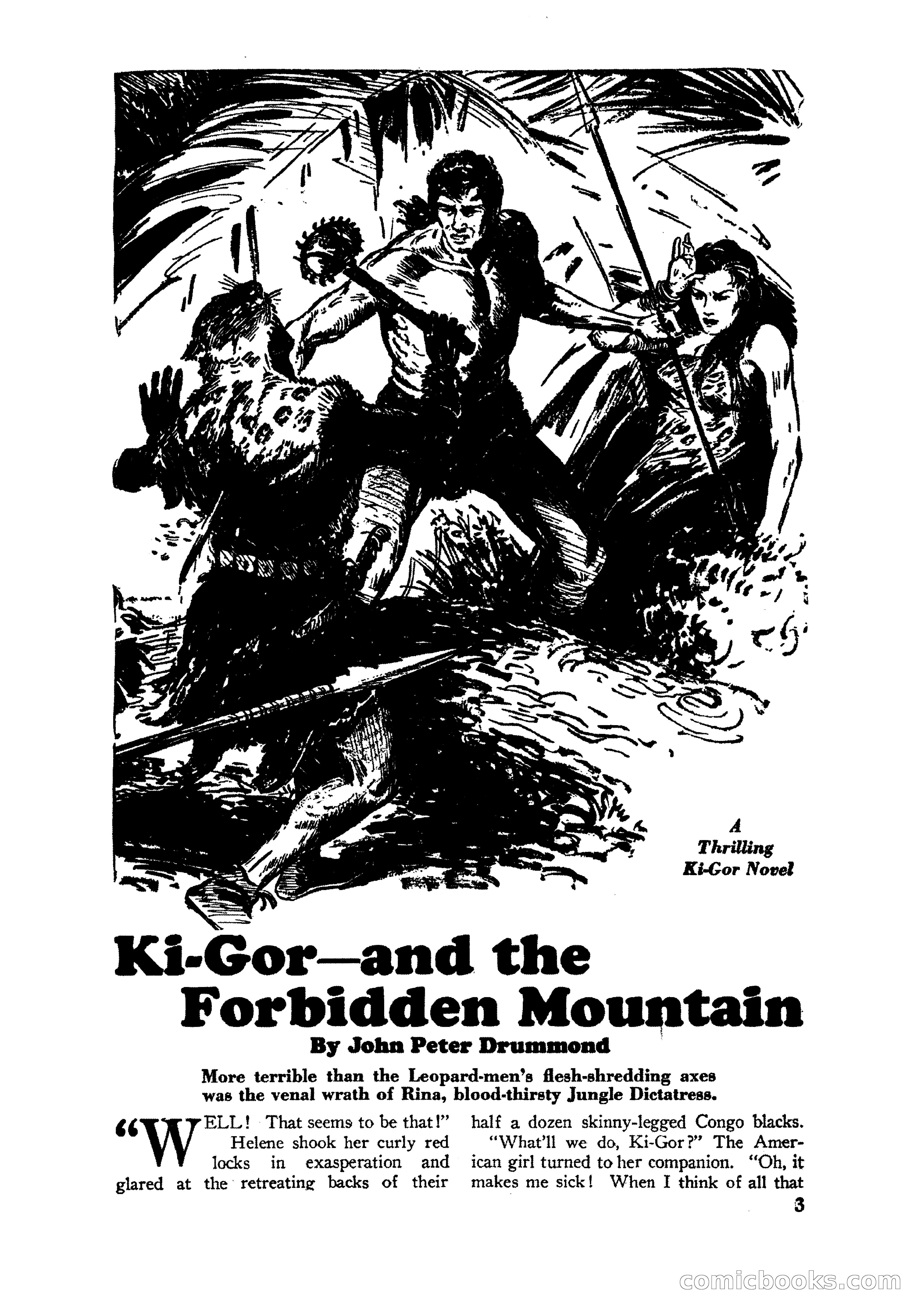 Jungle Stories, Vol. 1, No. 5 — page 5 of 132