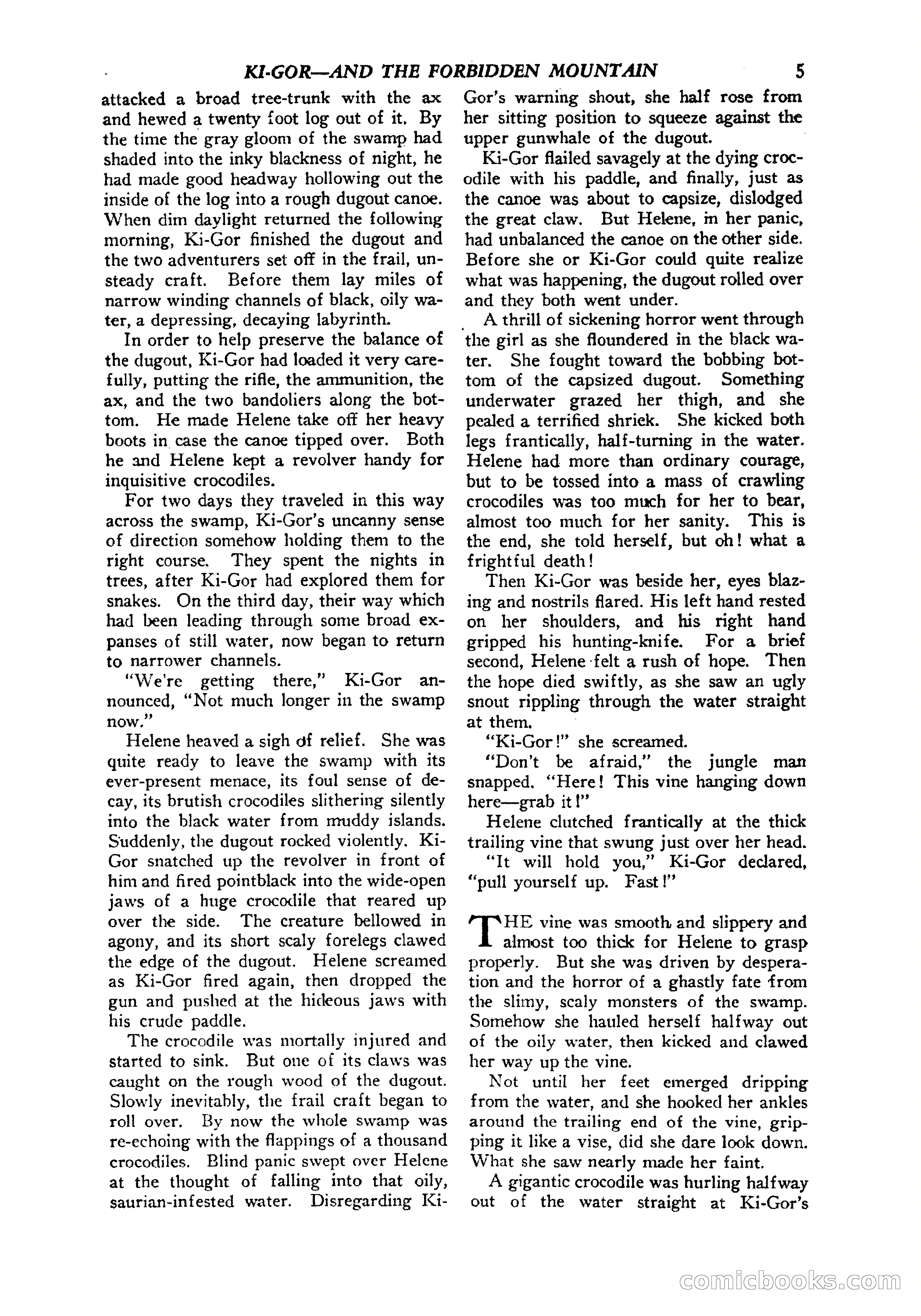 Jungle Stories, Vol. 1, No. 5 — page 7 of 132