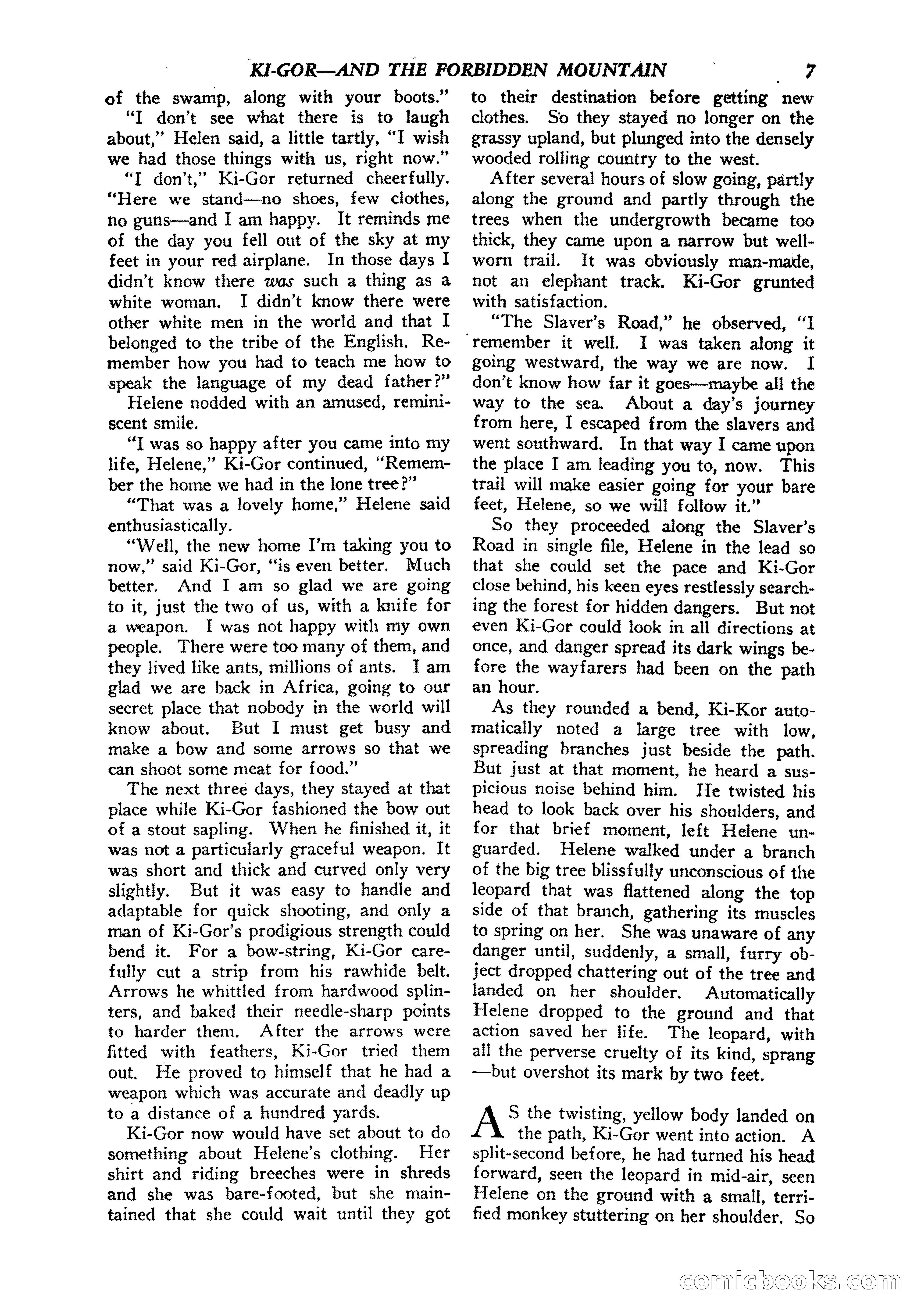 Jungle Stories, Vol. 1, No. 5 — page 9 of 132