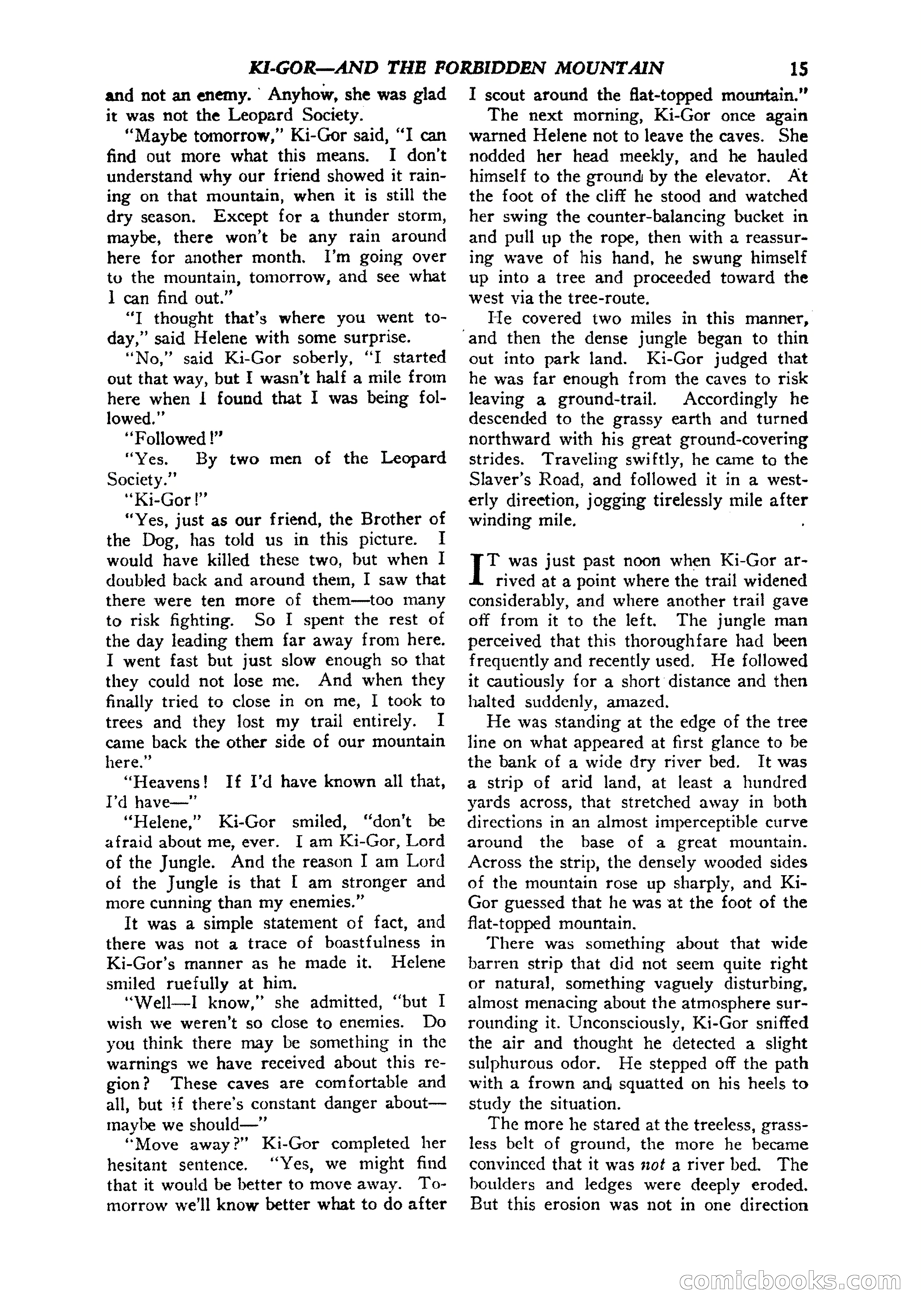 Jungle Stories, Vol. 1, No. 5 — page 17 of 132