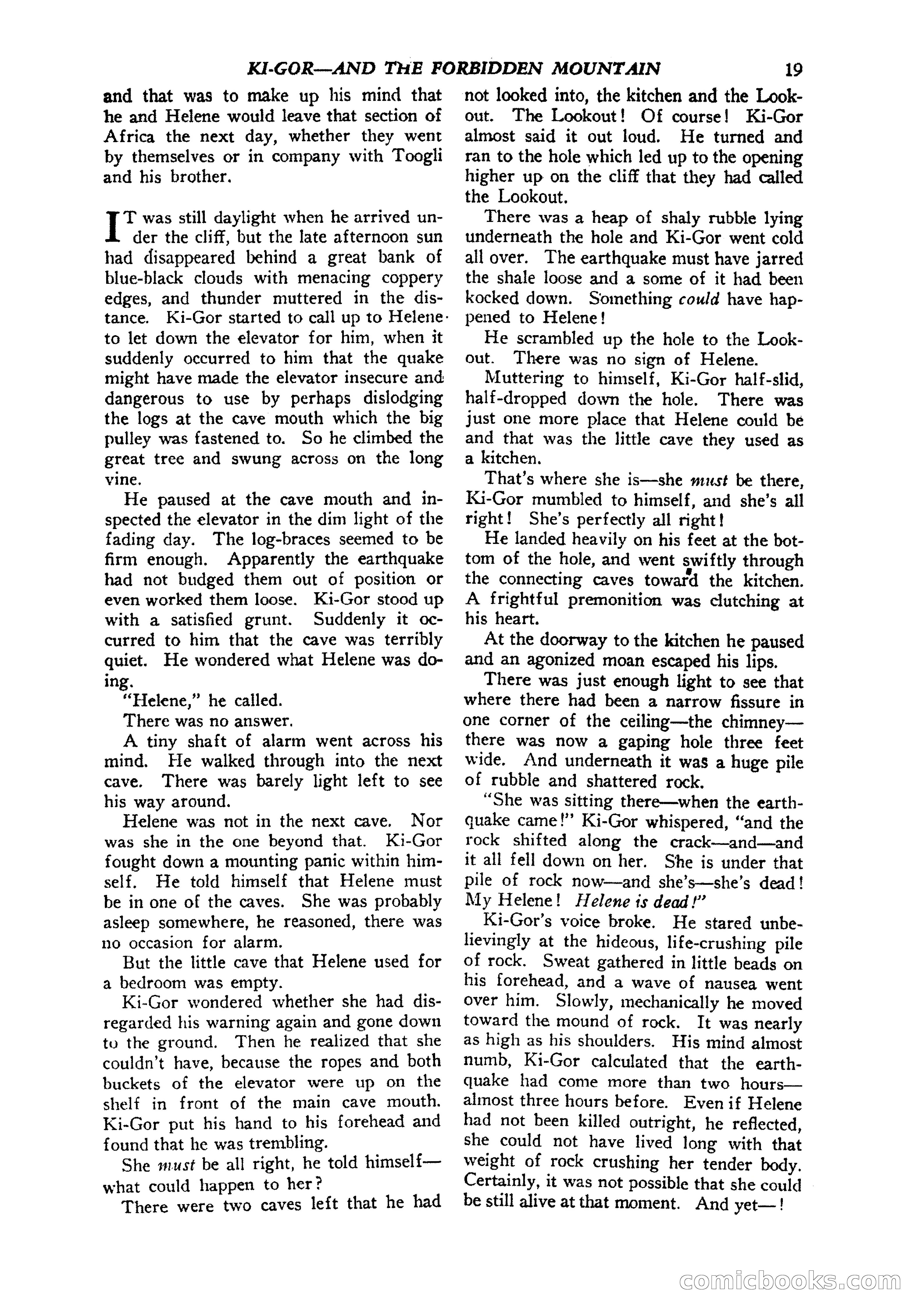 Jungle Stories, Vol. 1, No. 5 — page 21 of 132