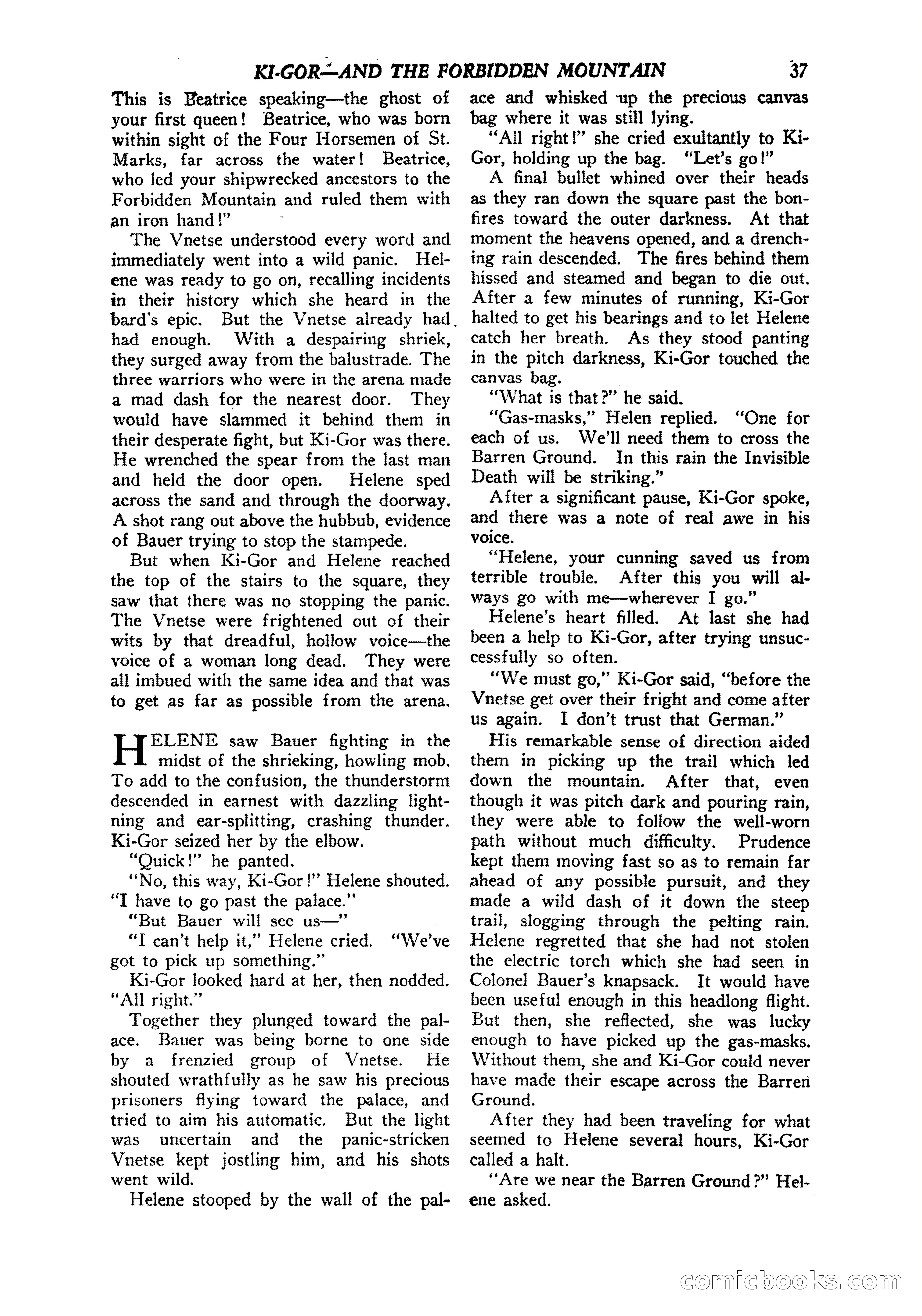 Jungle Stories, Vol. 1, No. 5 — page 39 of 132