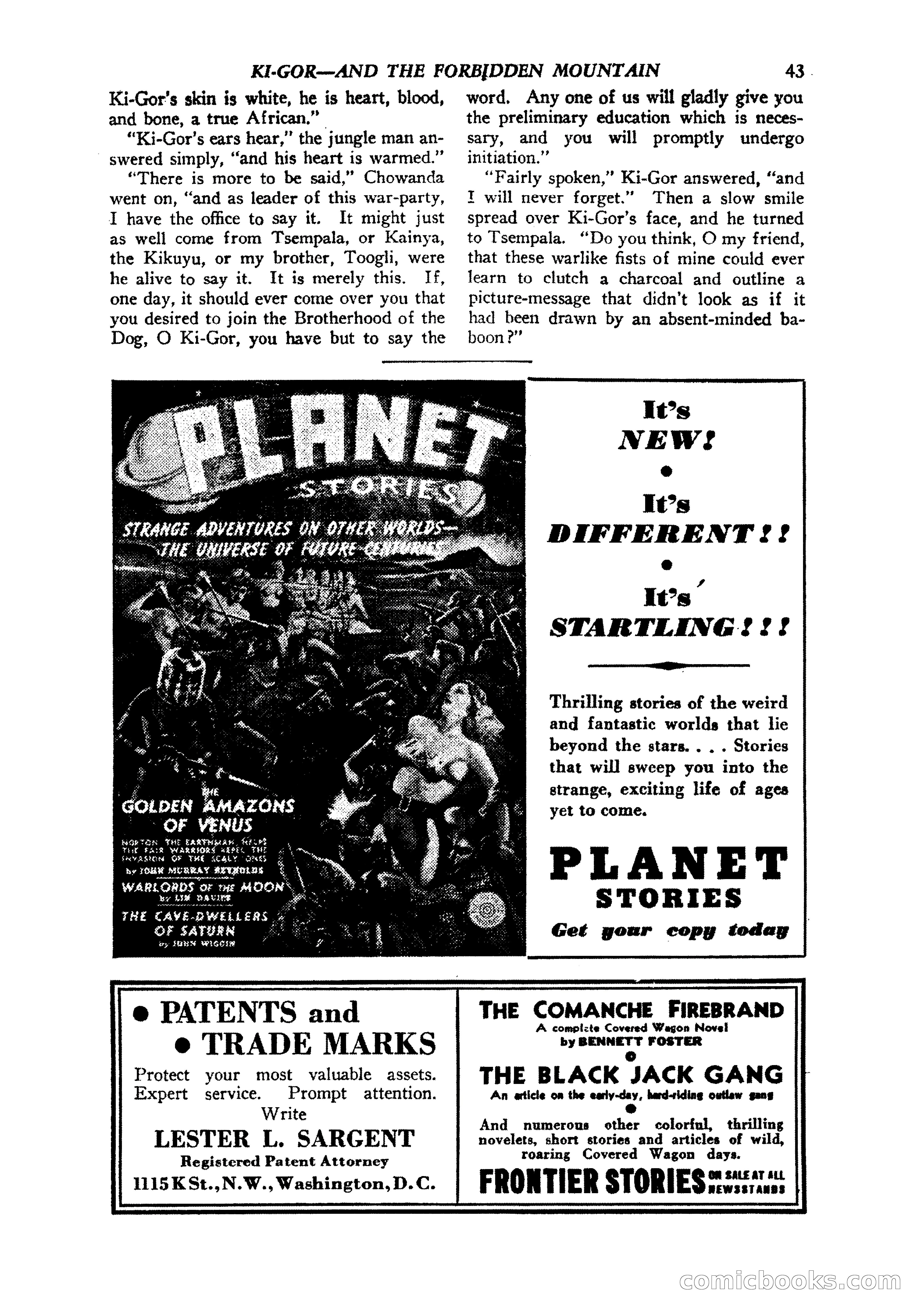 Jungle Stories, Vol. 1, No. 5 — page 45 of 132