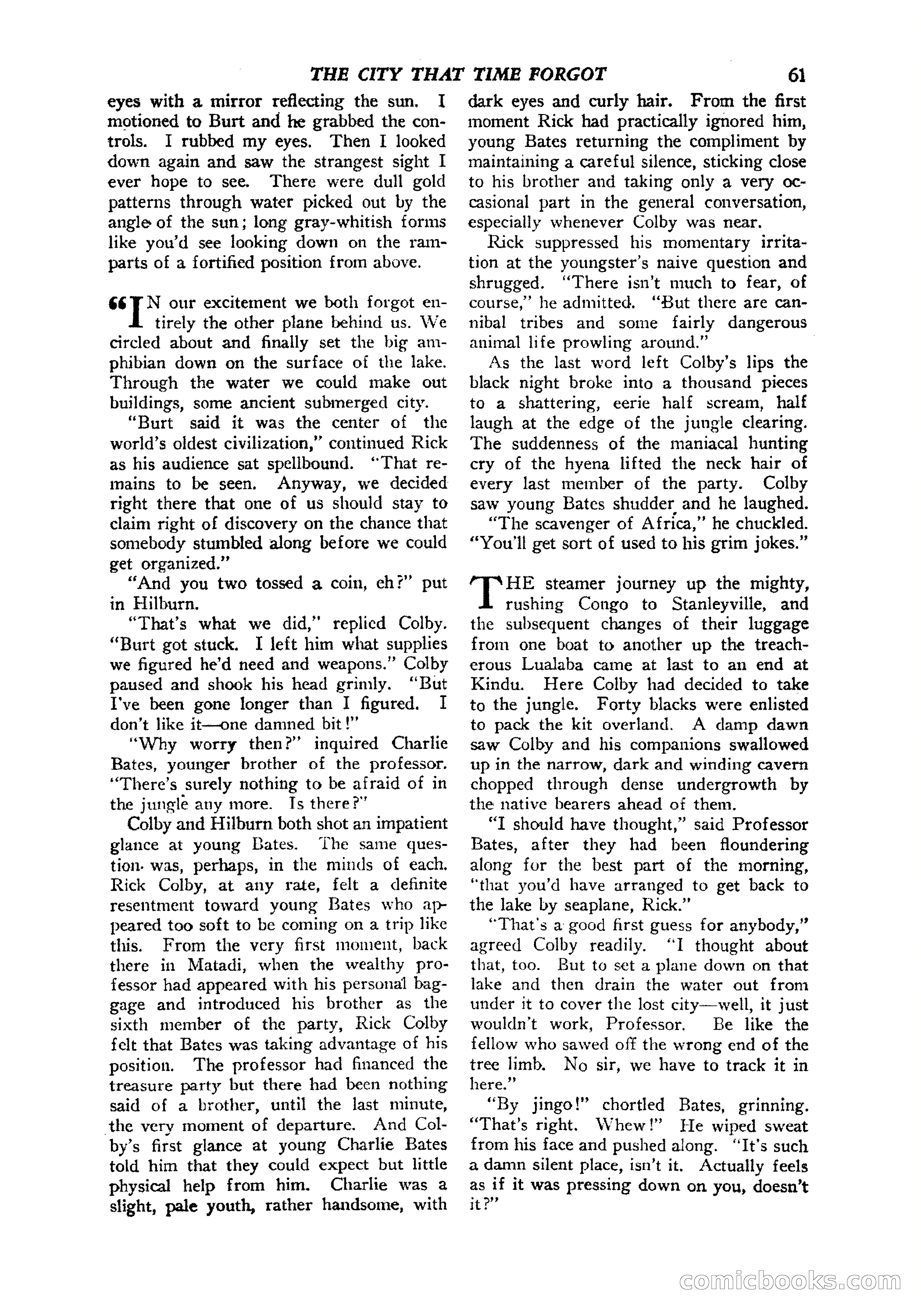Jungle Stories, Vol. 1, No. 5 — page 63 of 132