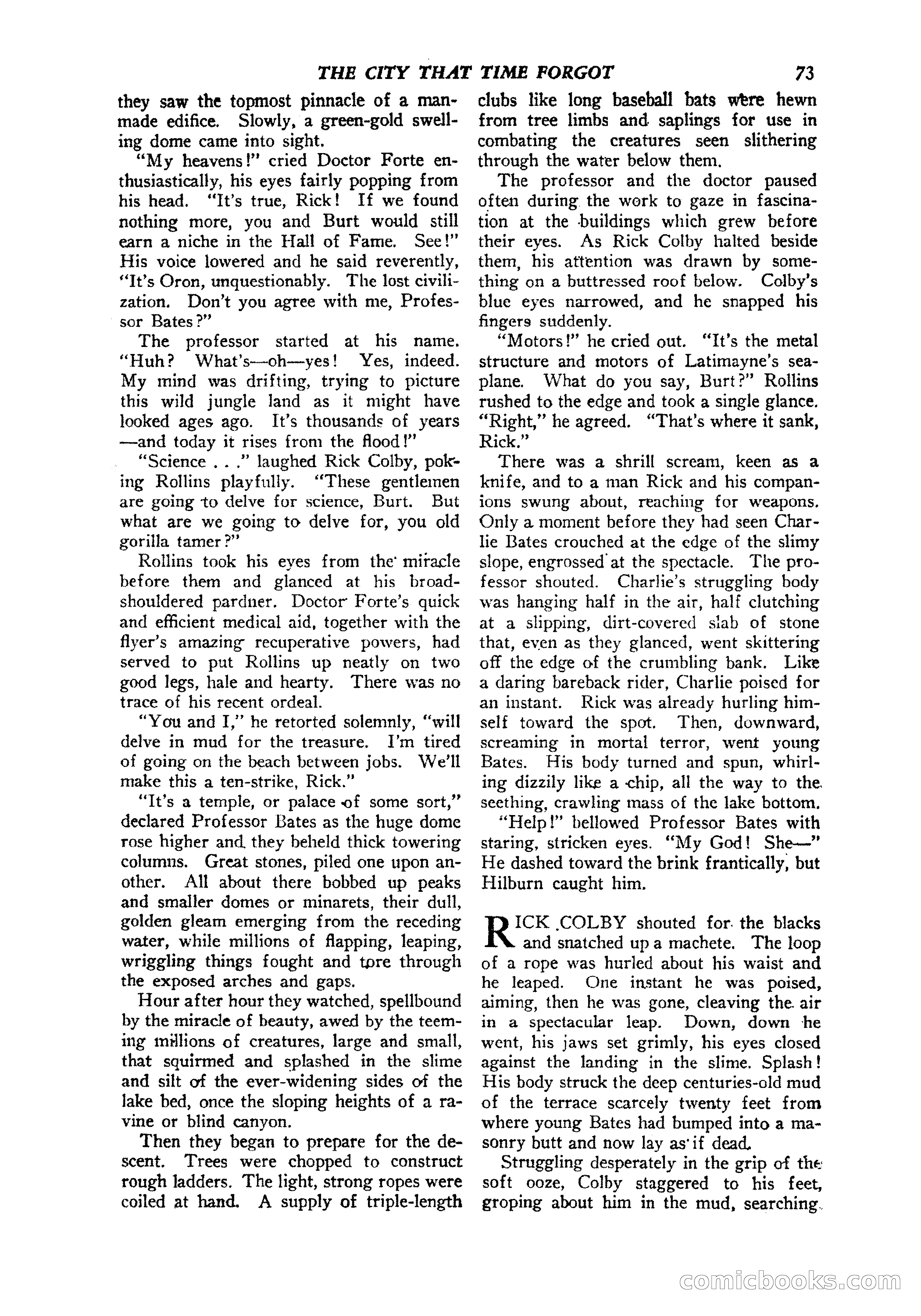 Jungle Stories, Vol. 1, No. 5 — page 75 of 132
