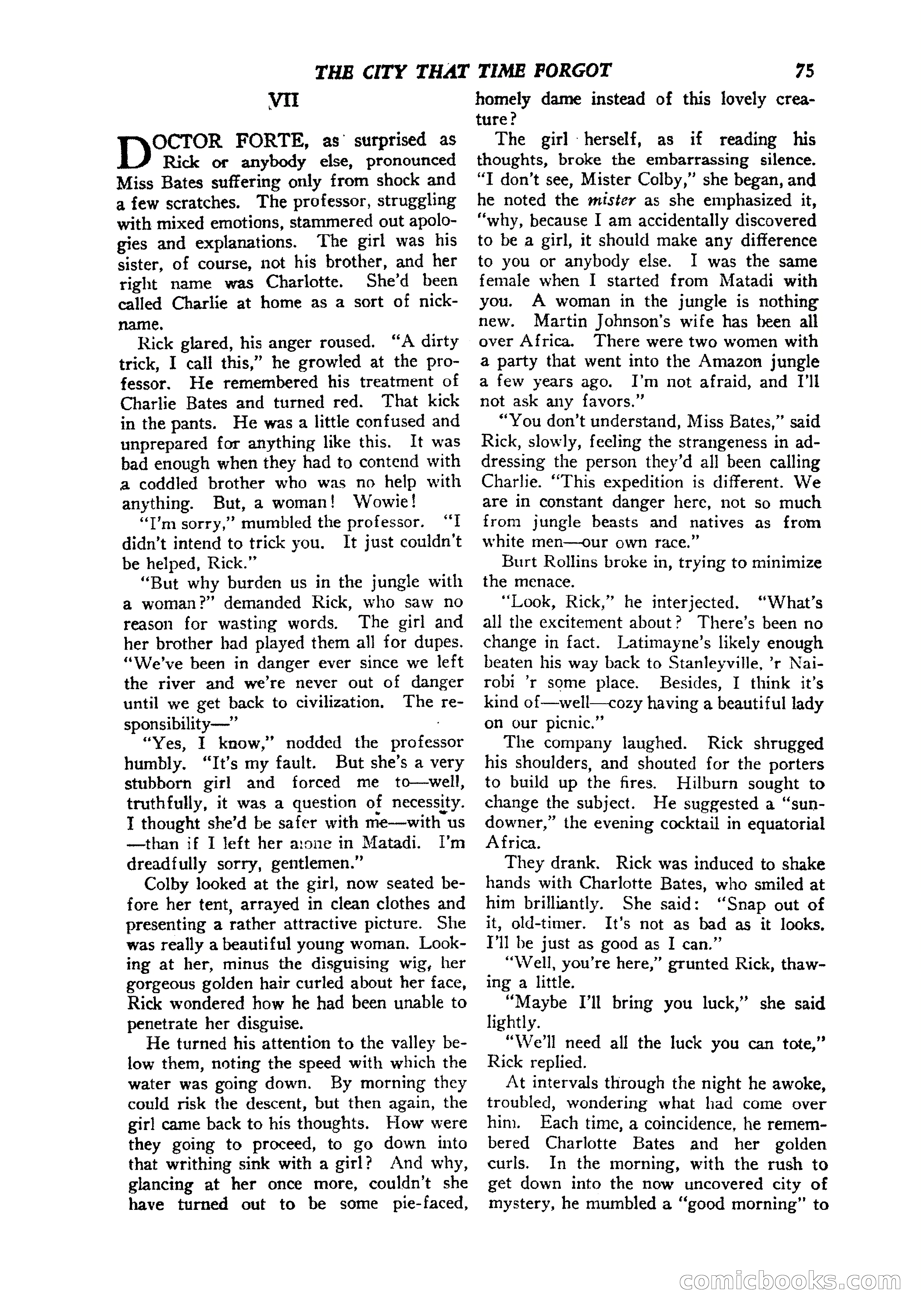 Jungle Stories, Vol. 1, No. 5 — page 77 of 132