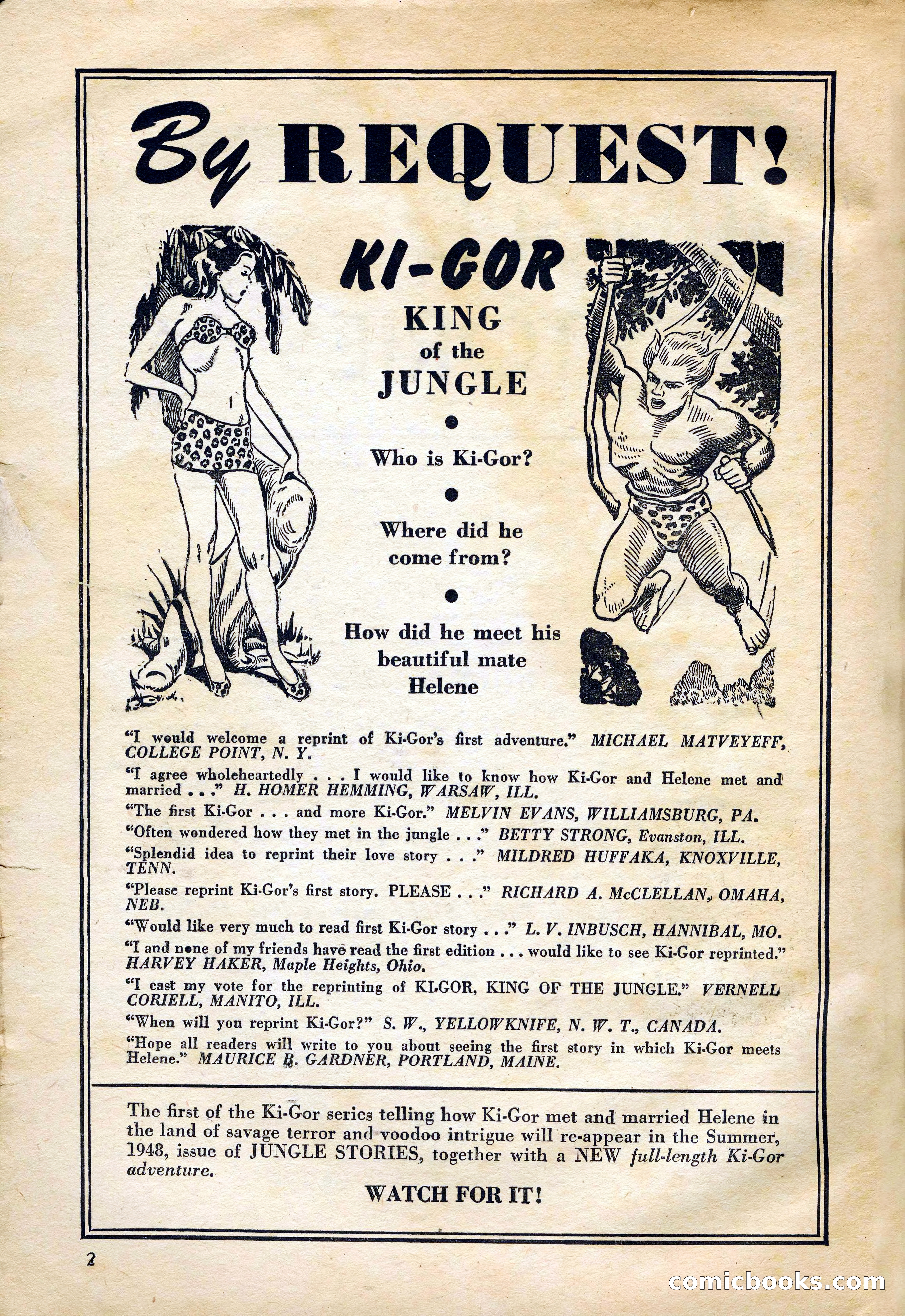 Jungle Stories, Vol. 4, No. 1 — page 4 of 132