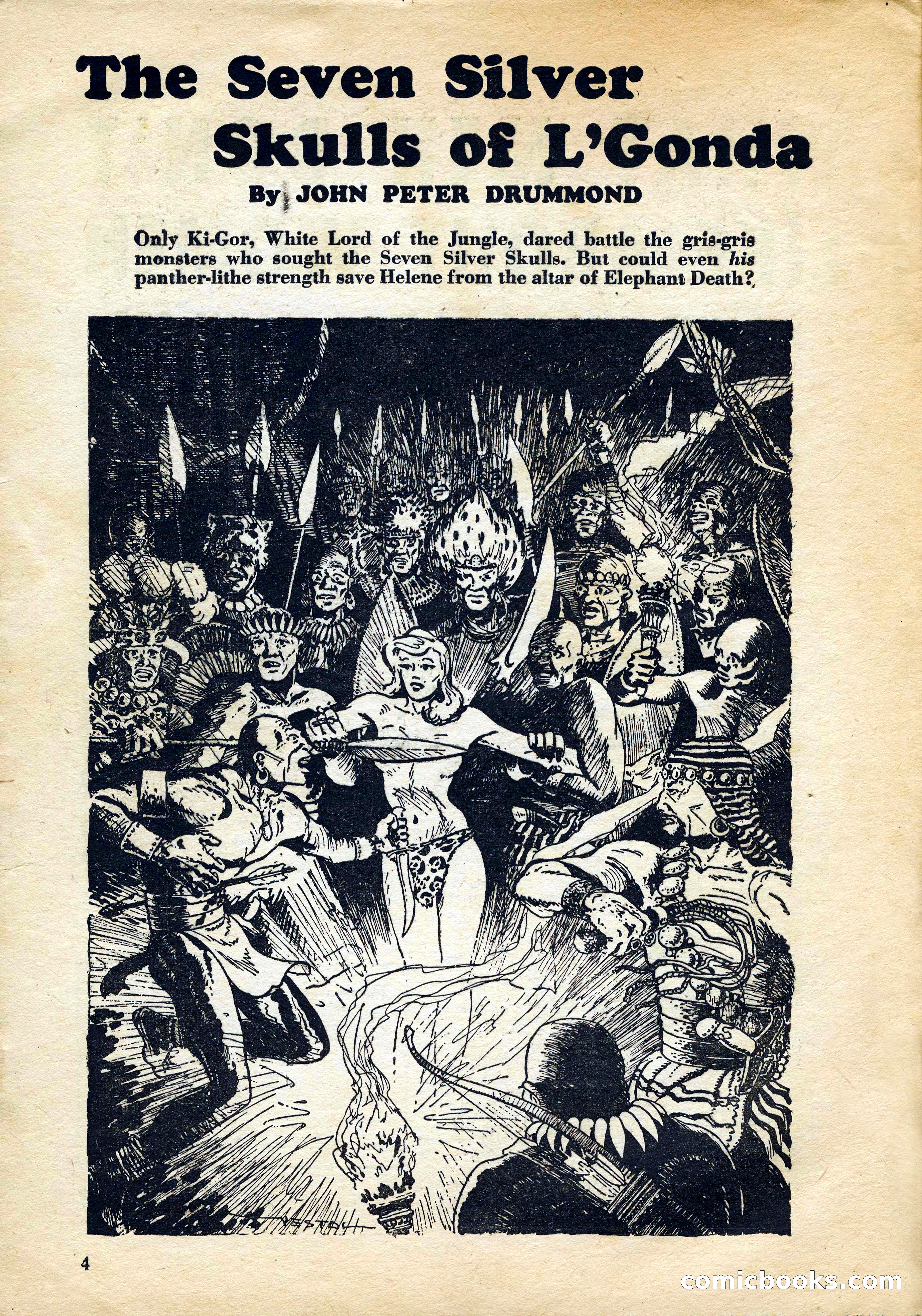 Jungle Stories, Vol. 4, No. 1 — page 6 of 132