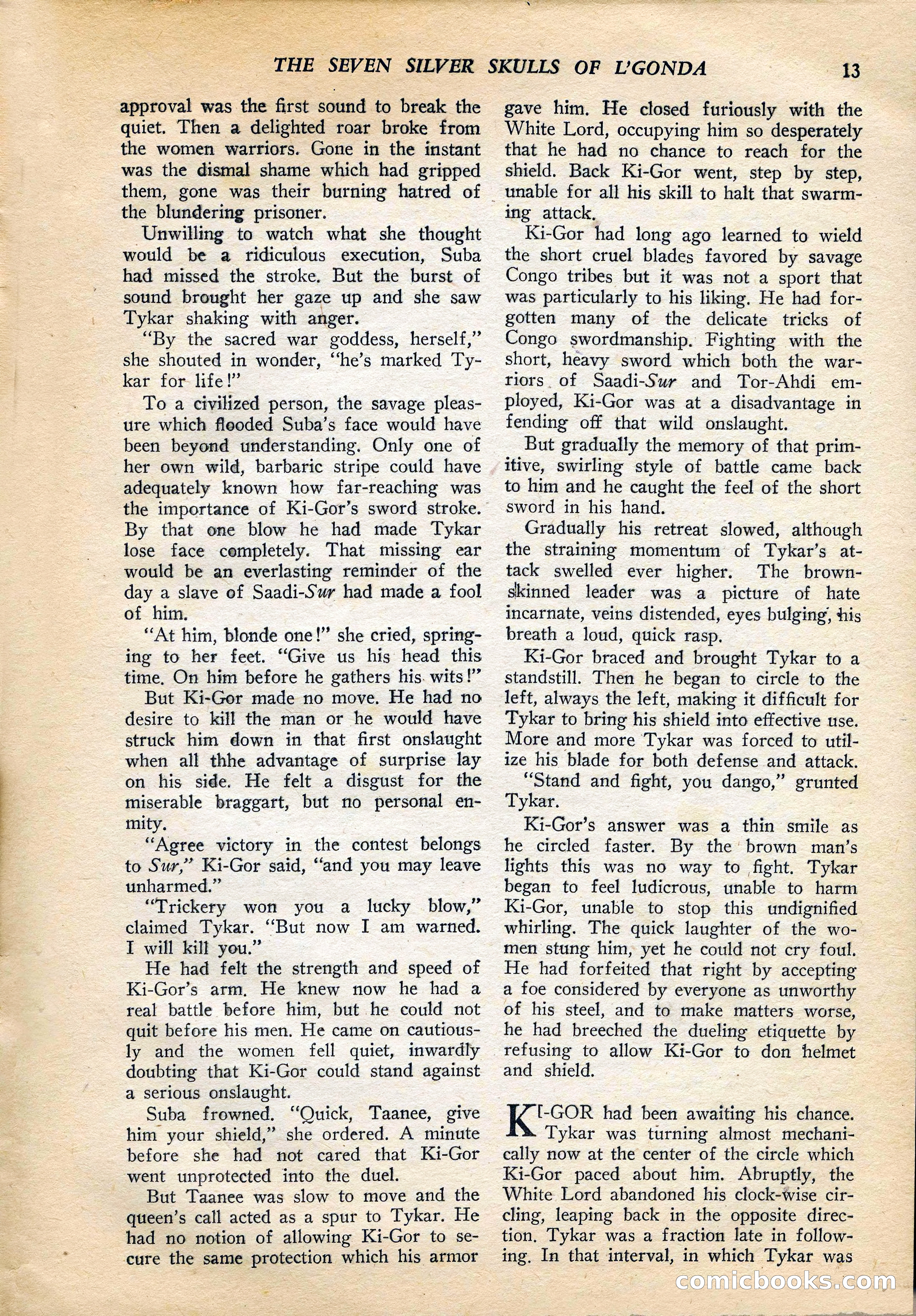 Jungle Stories, Vol. 4, No. 1 — page 15 of 132