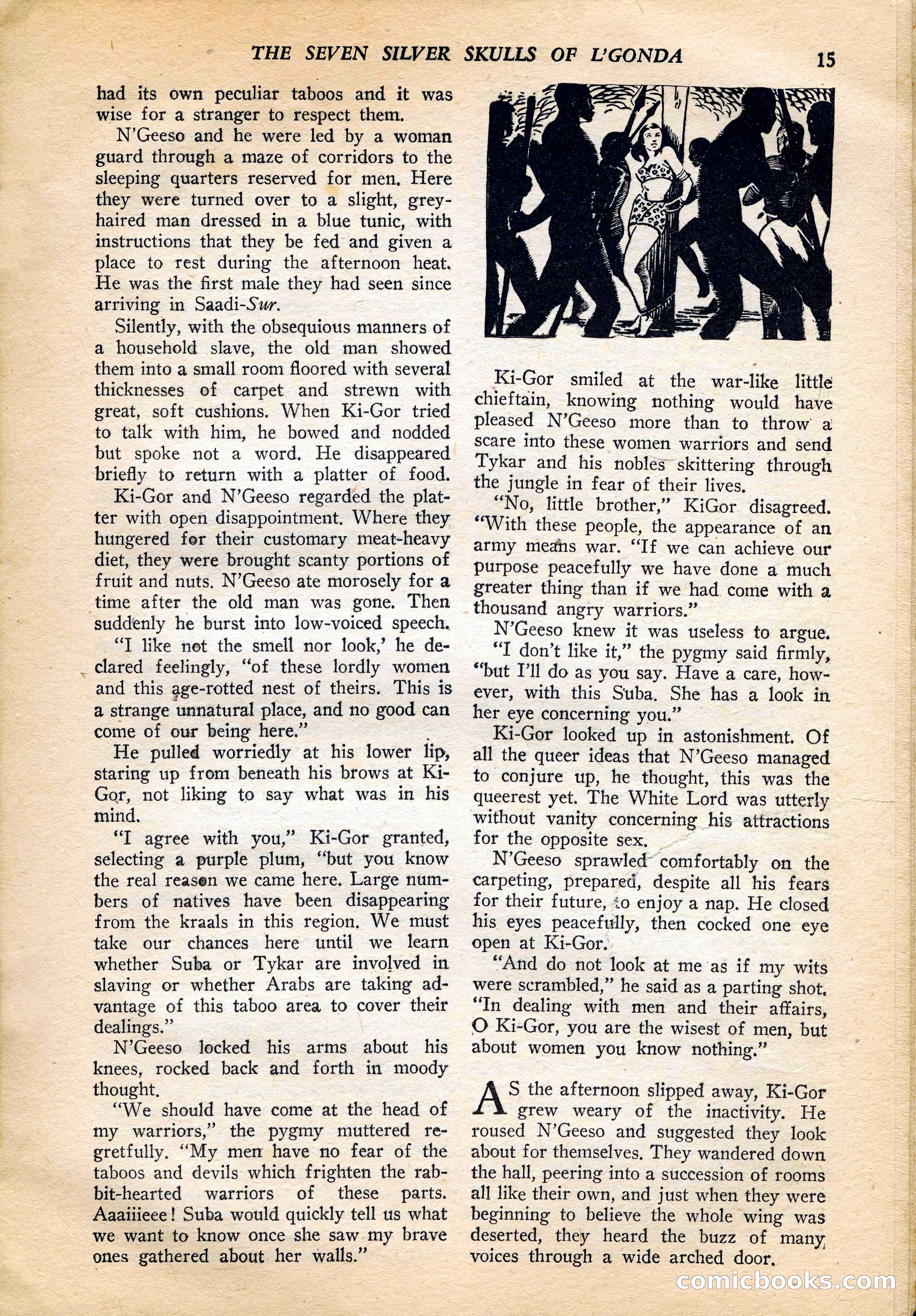 Jungle Stories, Vol. 4, No. 1 — page 17 of 132