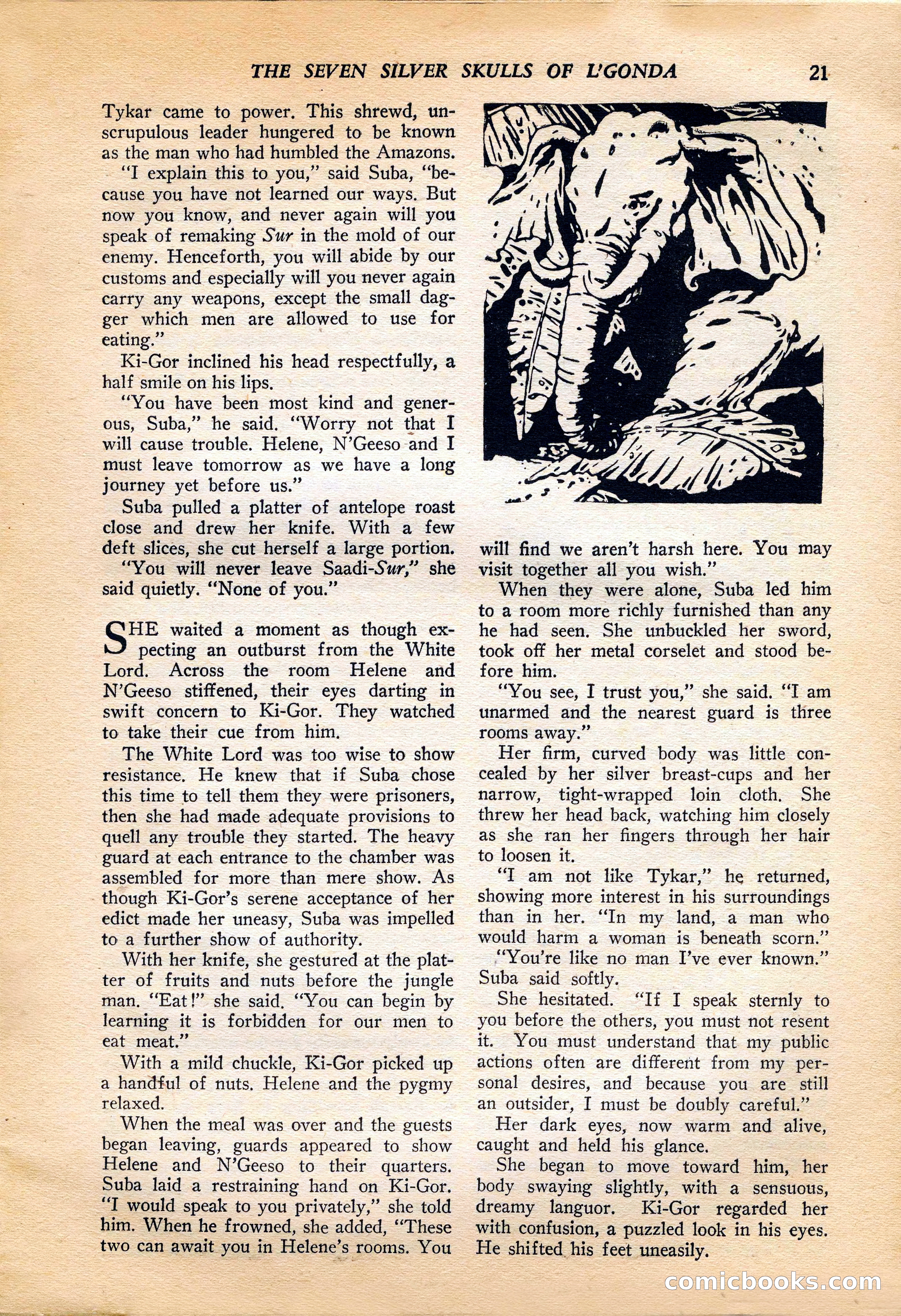 Jungle Stories, Vol. 4, No. 1 — page 23 of 132