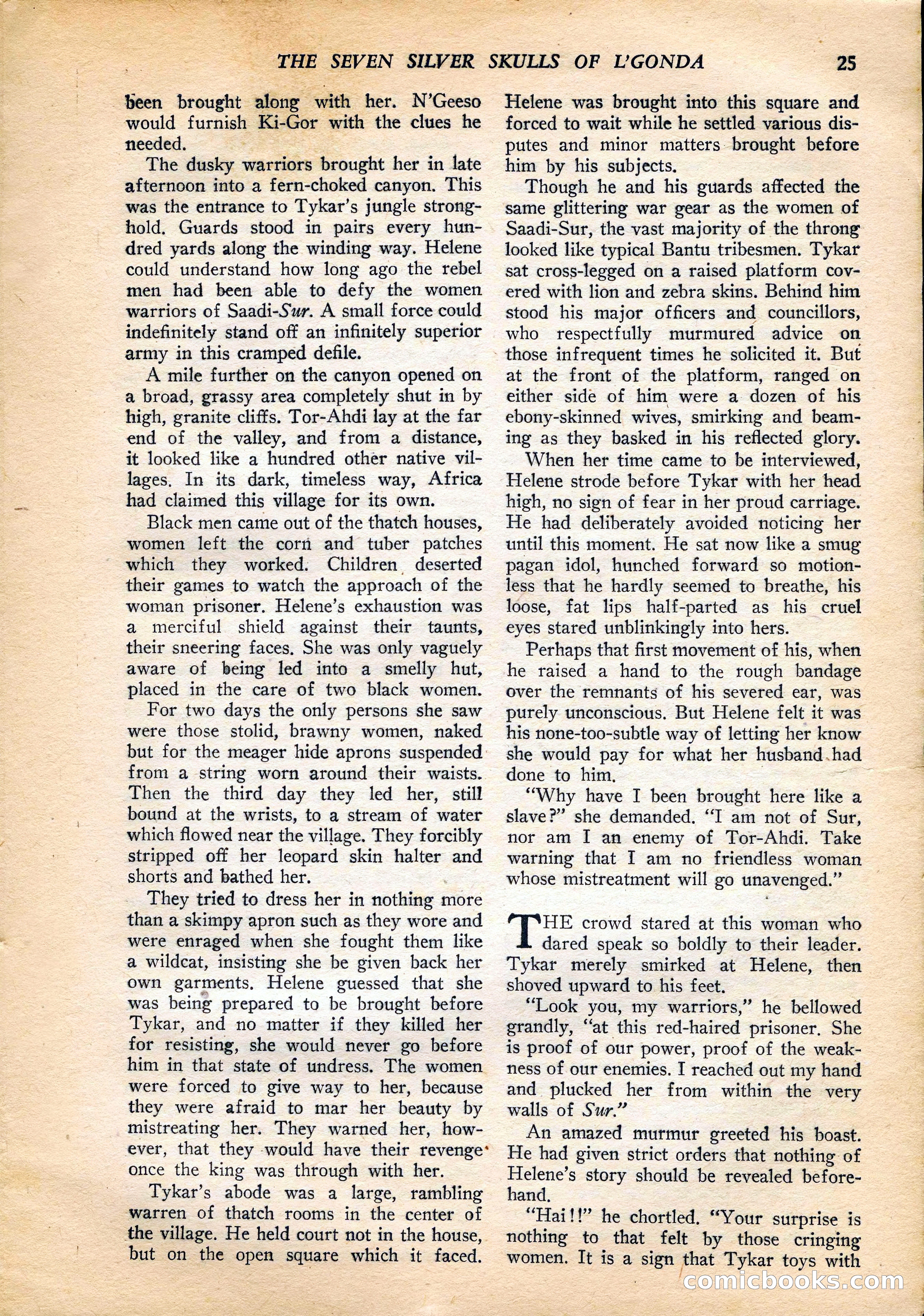 Jungle Stories, Vol. 4, No. 1 — page 27 of 132