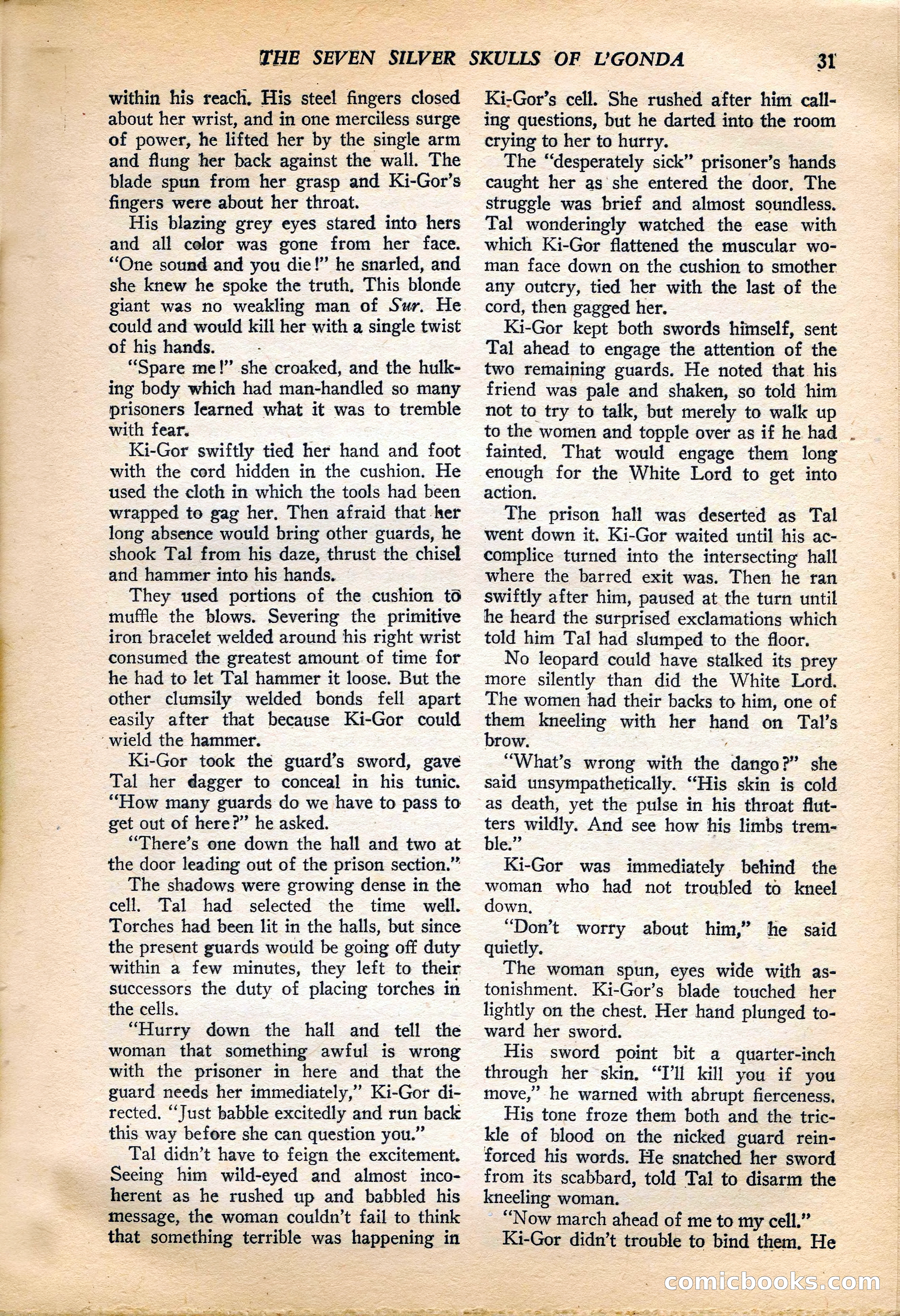 Jungle Stories, Vol. 4, No. 1 — page 33 of 132