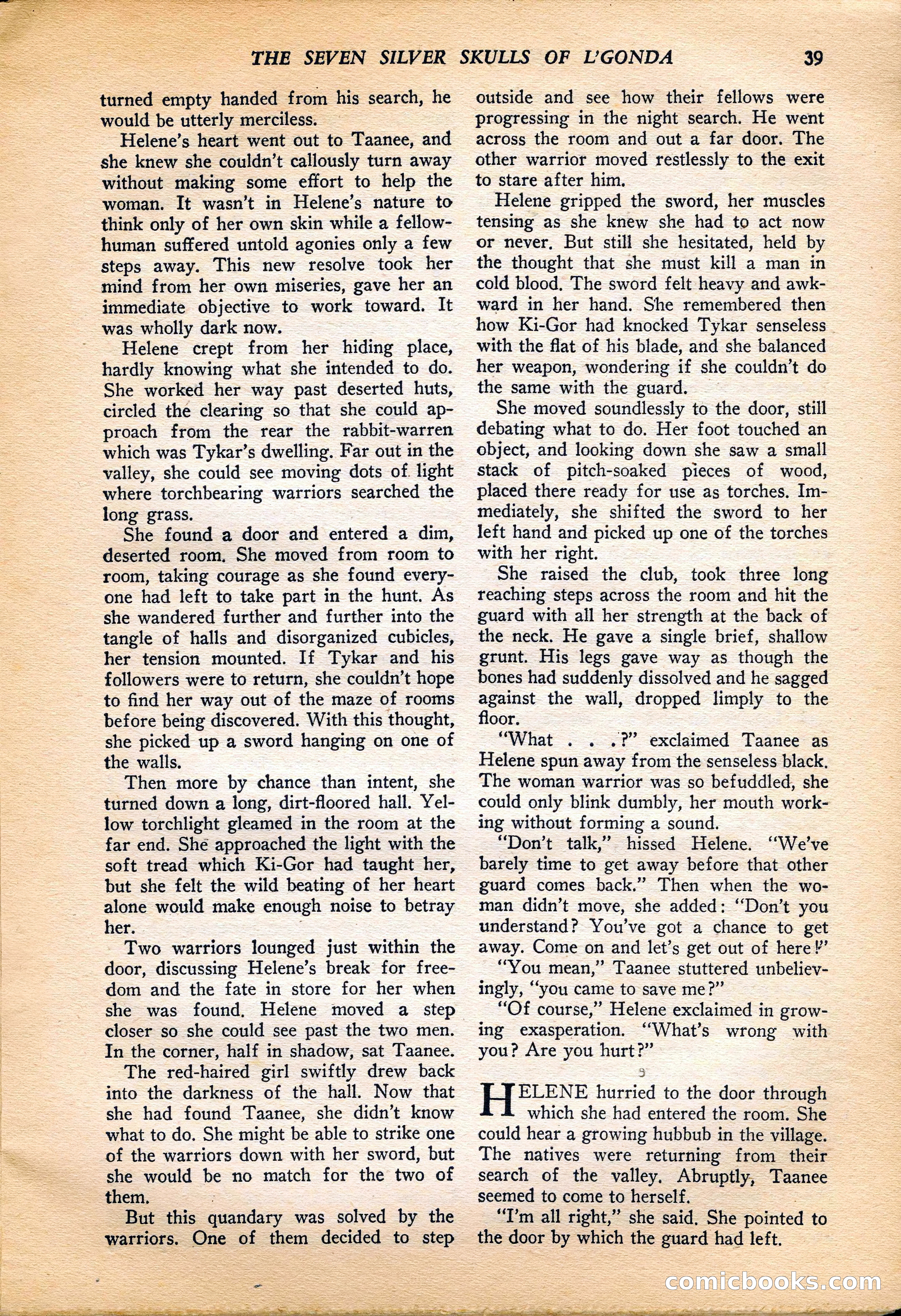 Jungle Stories, Vol. 4, No. 1 — page 41 of 132