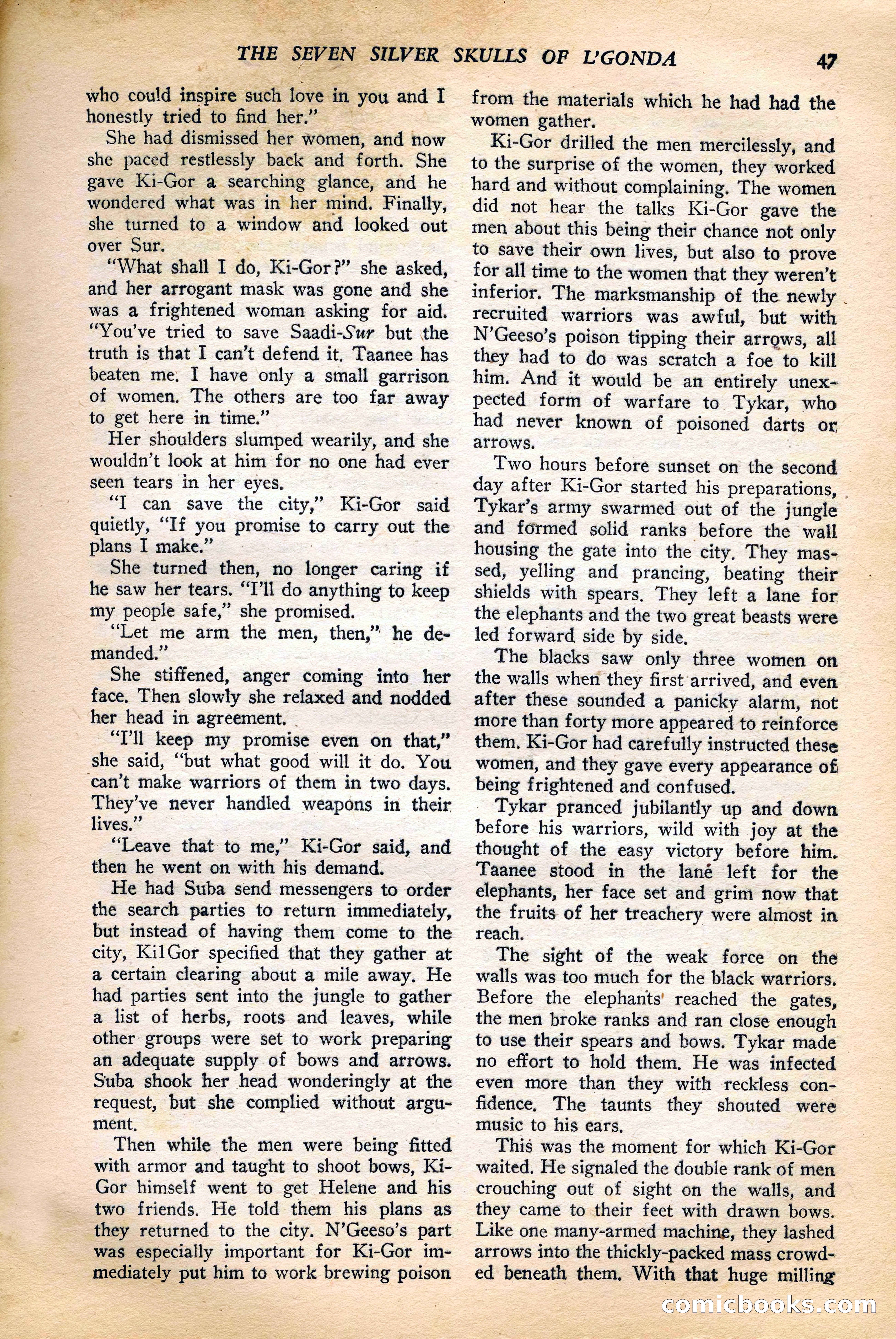 Jungle Stories, Vol. 4, No. 1 — page 49 of 132