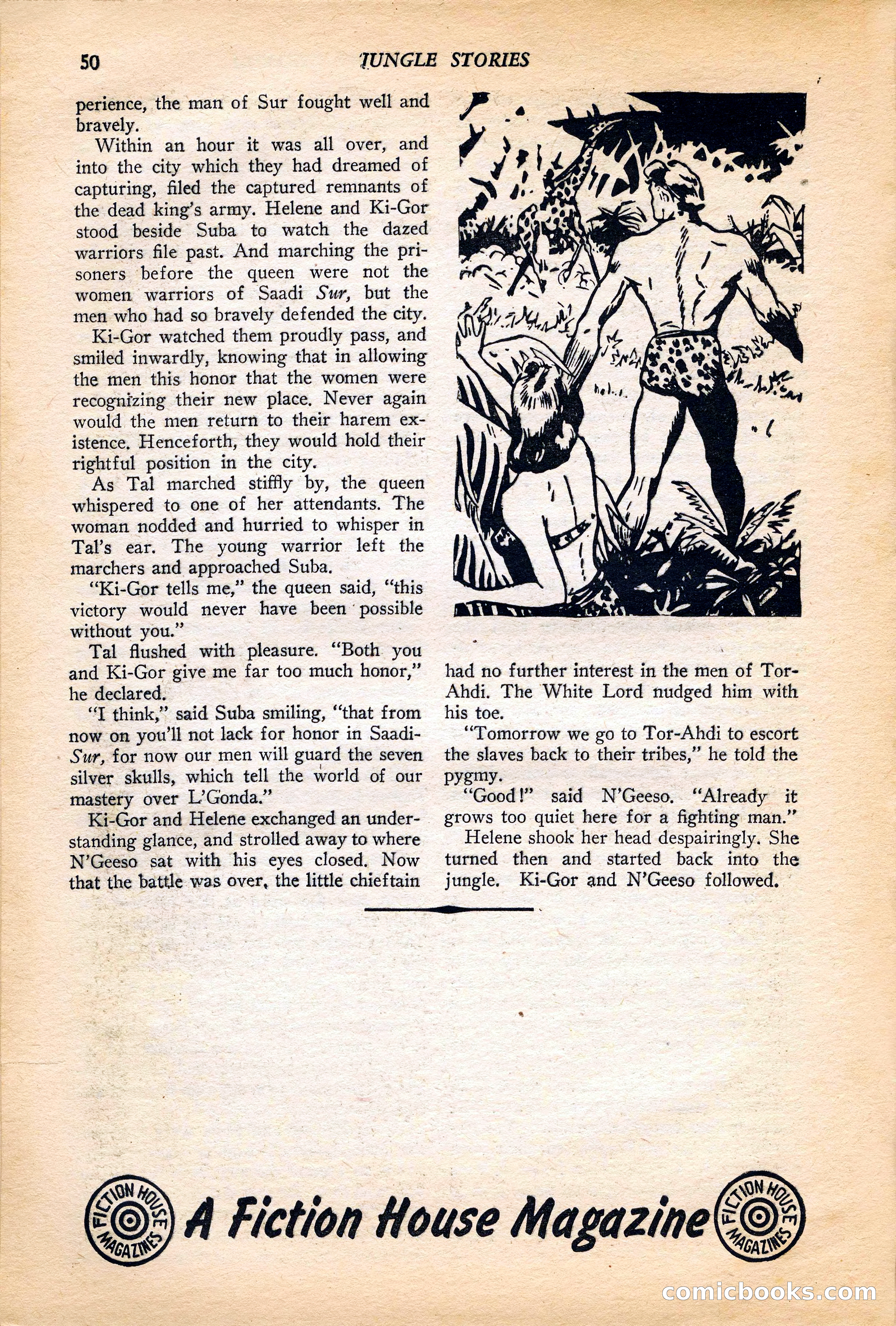 Jungle Stories, Vol. 4, No. 1 — page 52 of 132