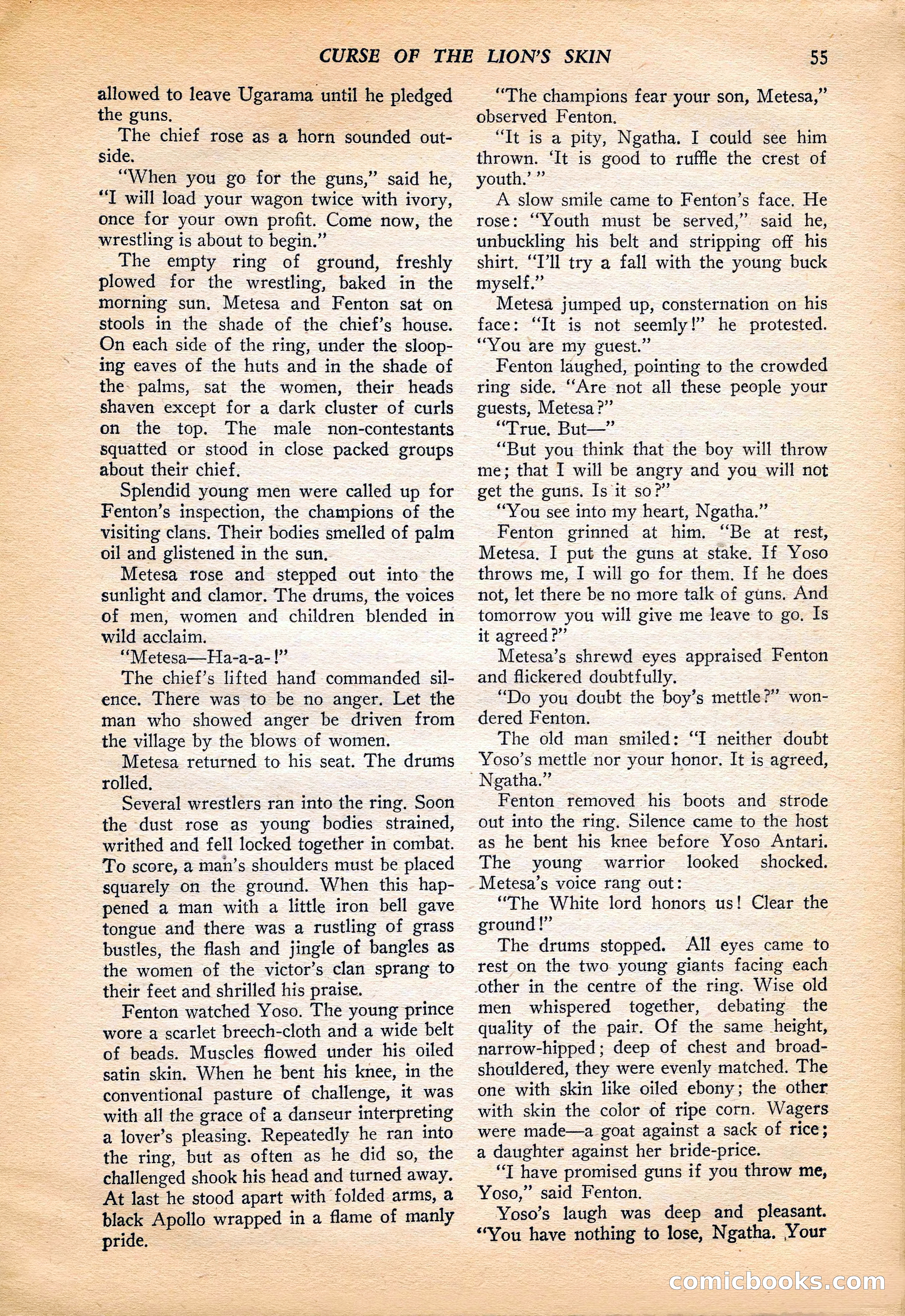 Jungle Stories, Vol. 4, No. 1 — page 57 of 132