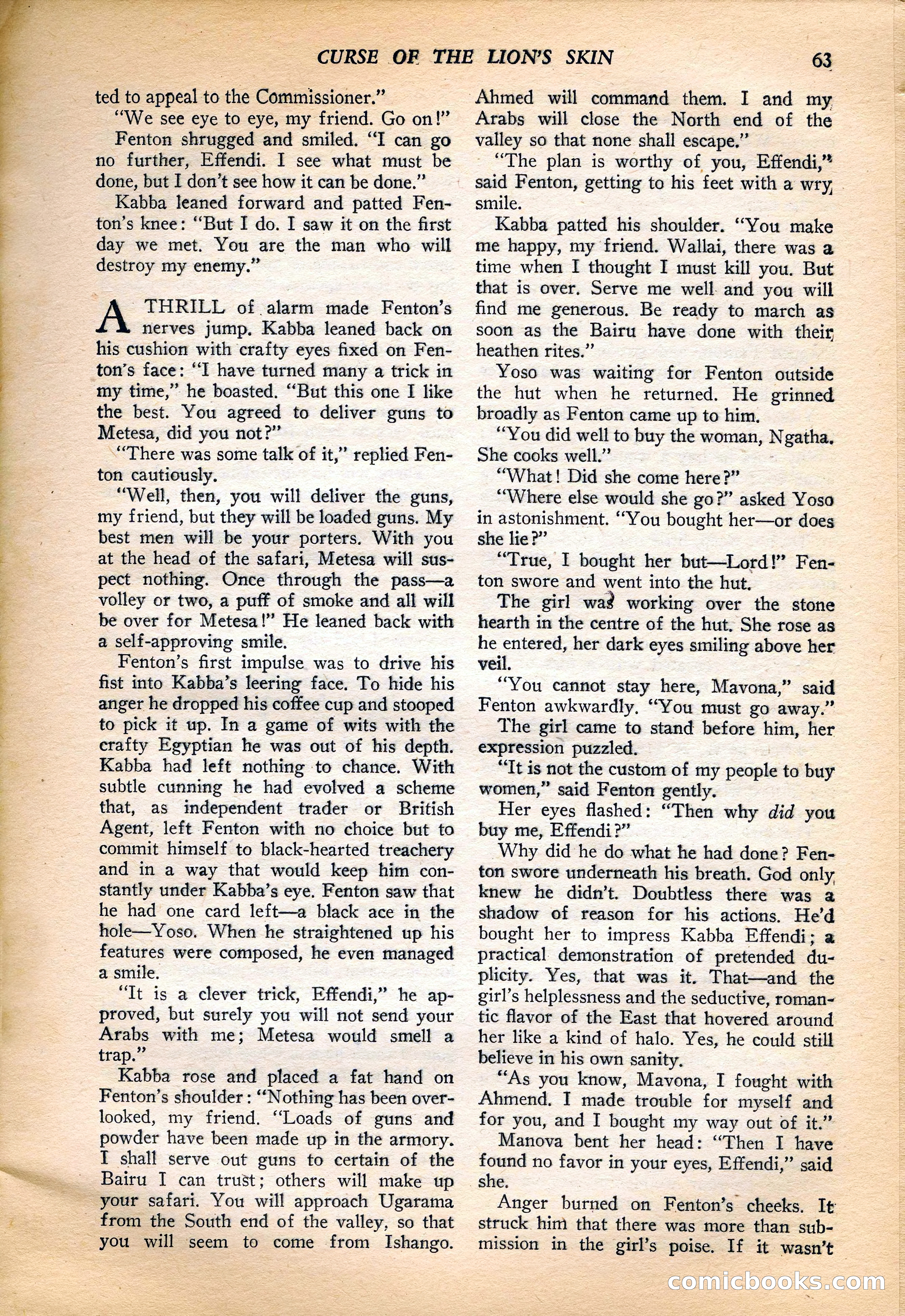 Jungle Stories, Vol. 4, No. 1 — page 65 of 132