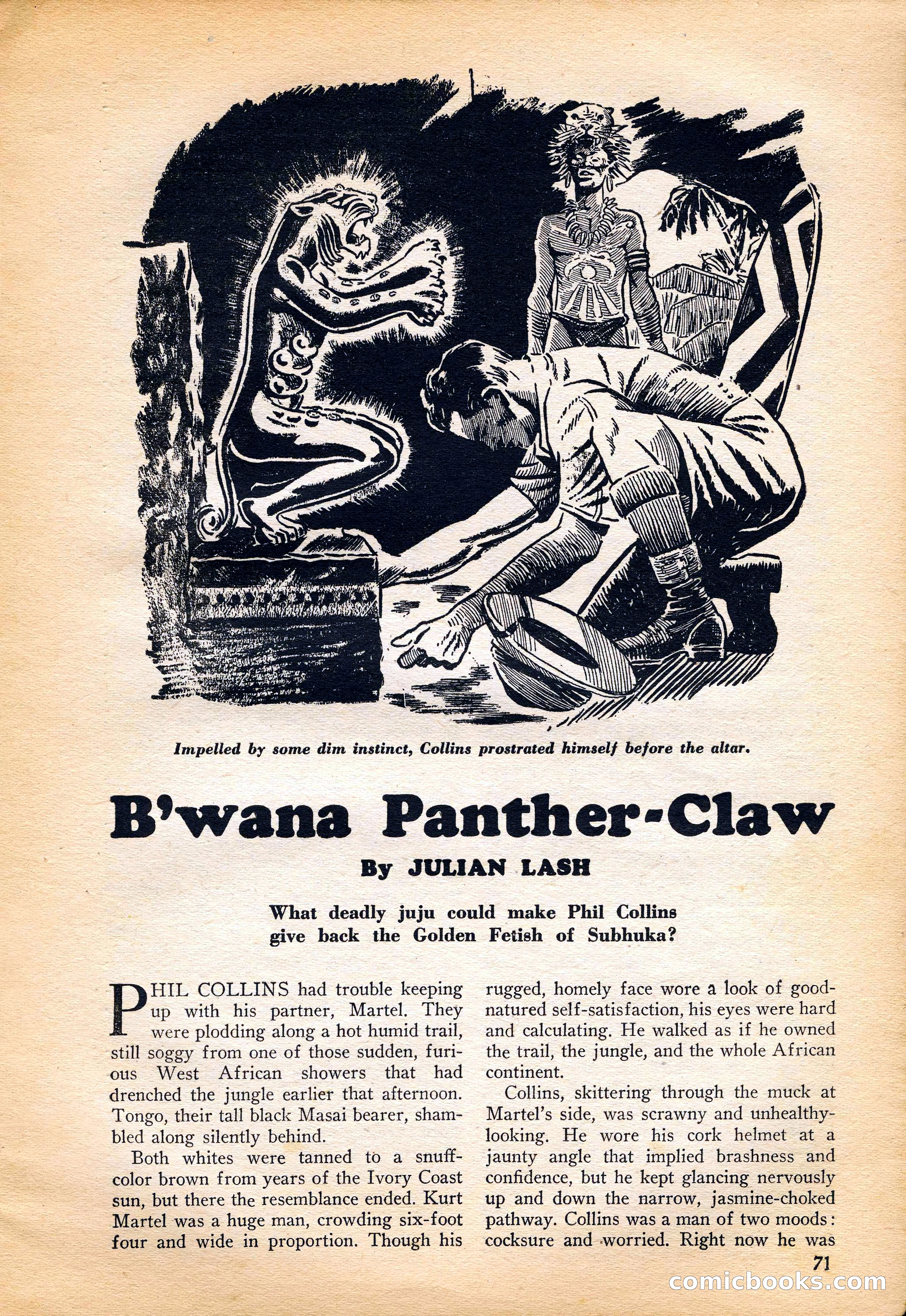 Jungle Stories, Vol. 4, No. 1 — page 73 of 132