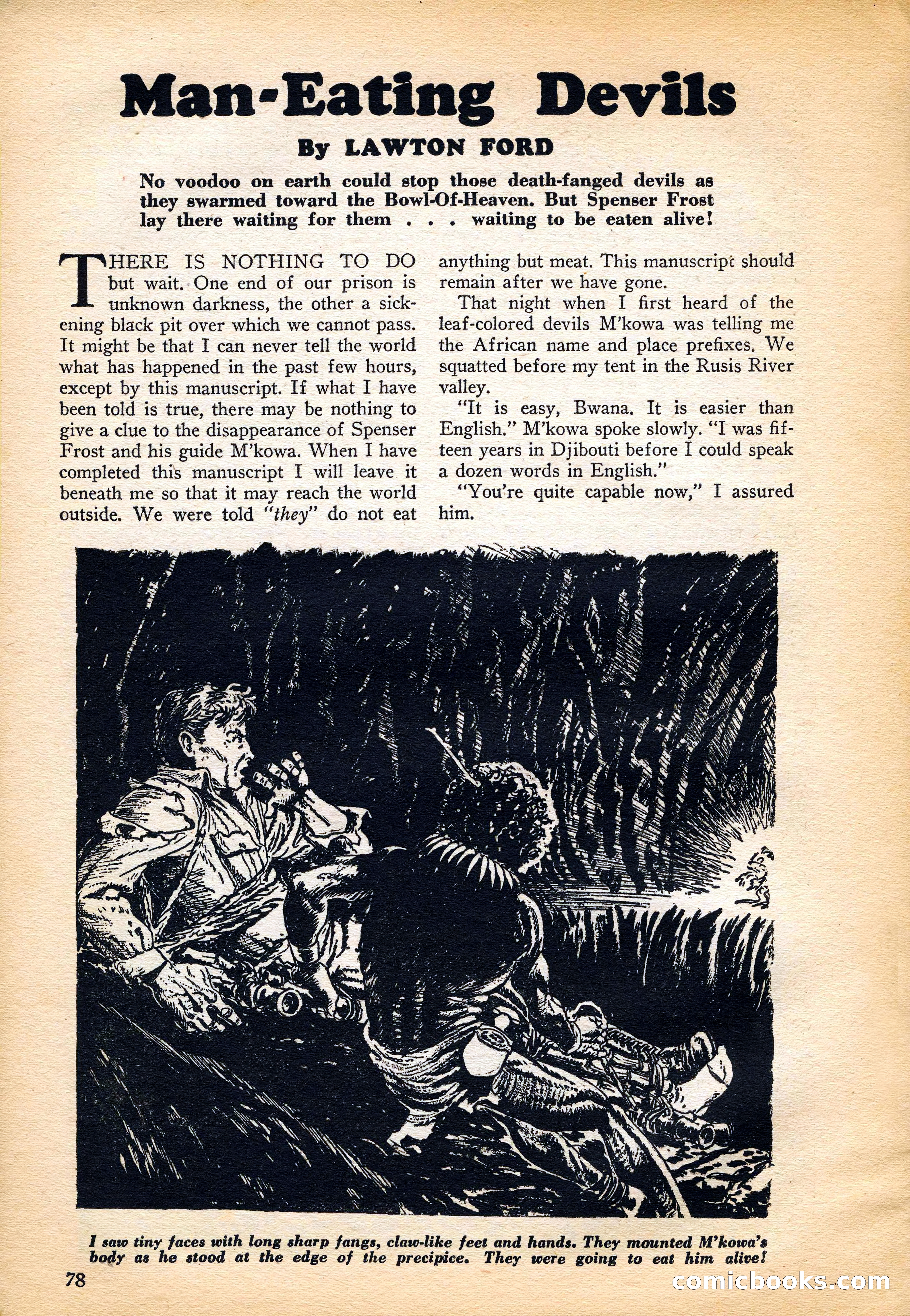 Jungle Stories, Vol. 4, No. 1 — page 80 of 132