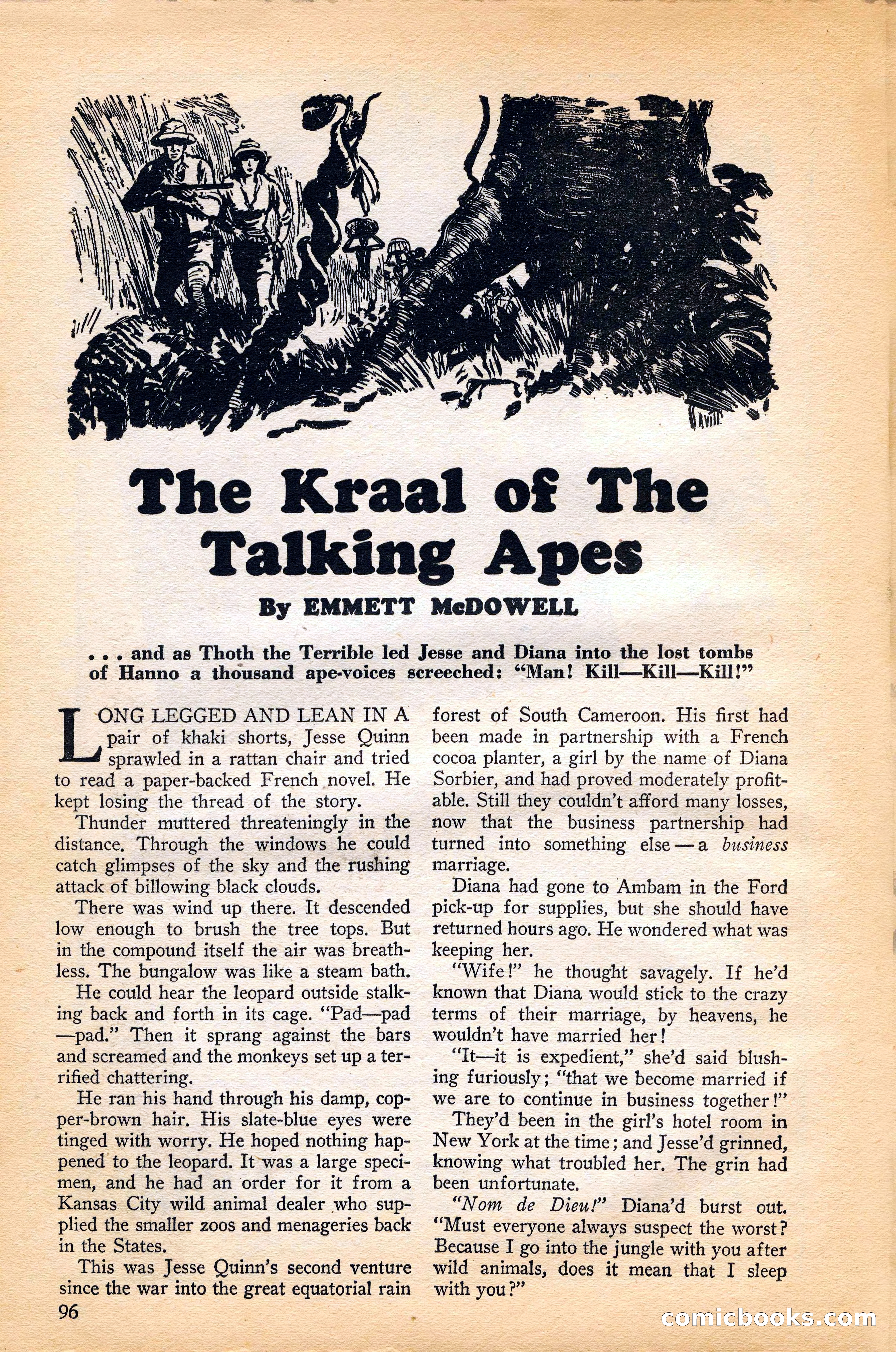 Jungle Stories, Vol. 4, No. 1 — page 98 of 132