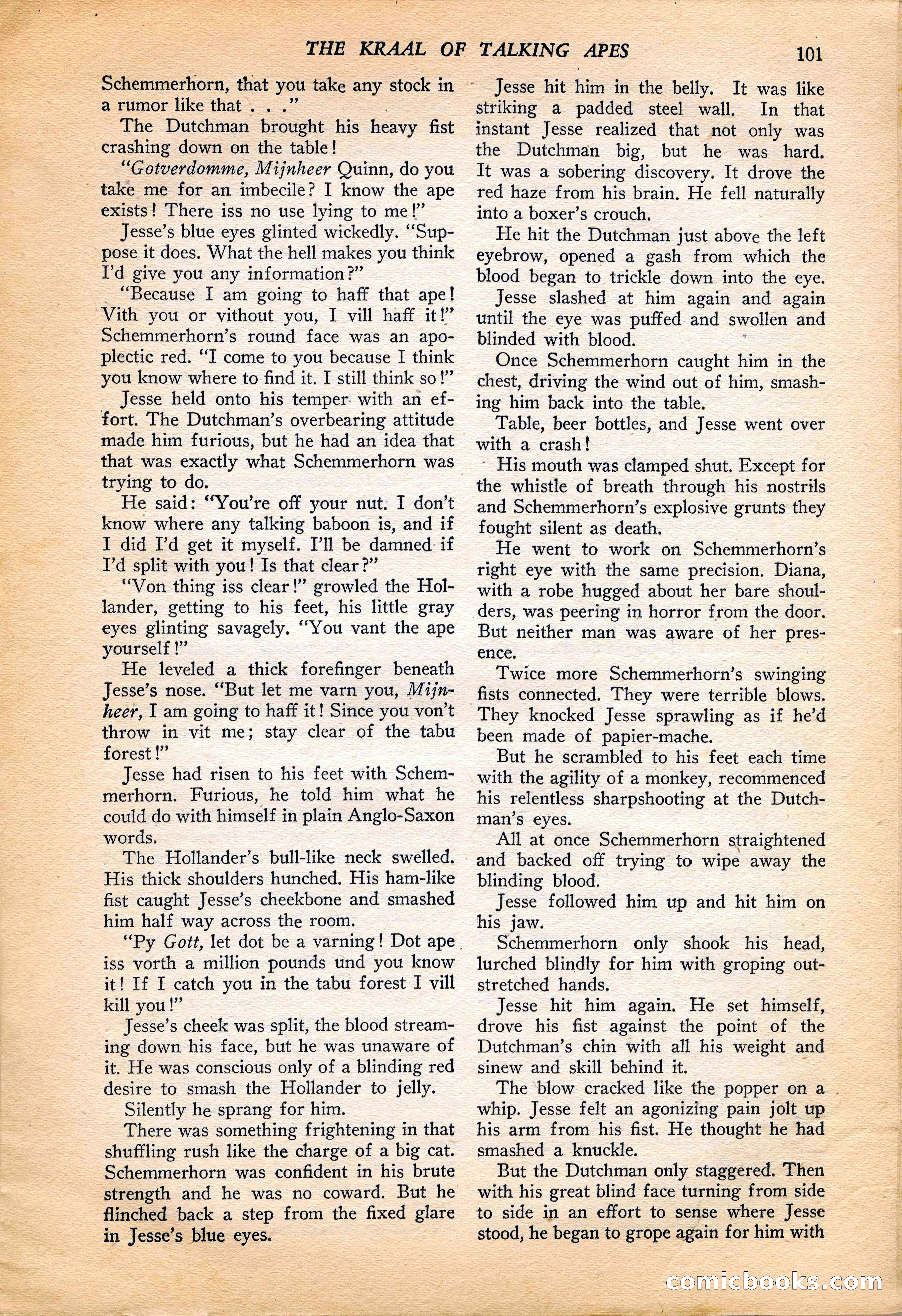 Jungle Stories, Vol. 4, No. 1 — page 103 of 132