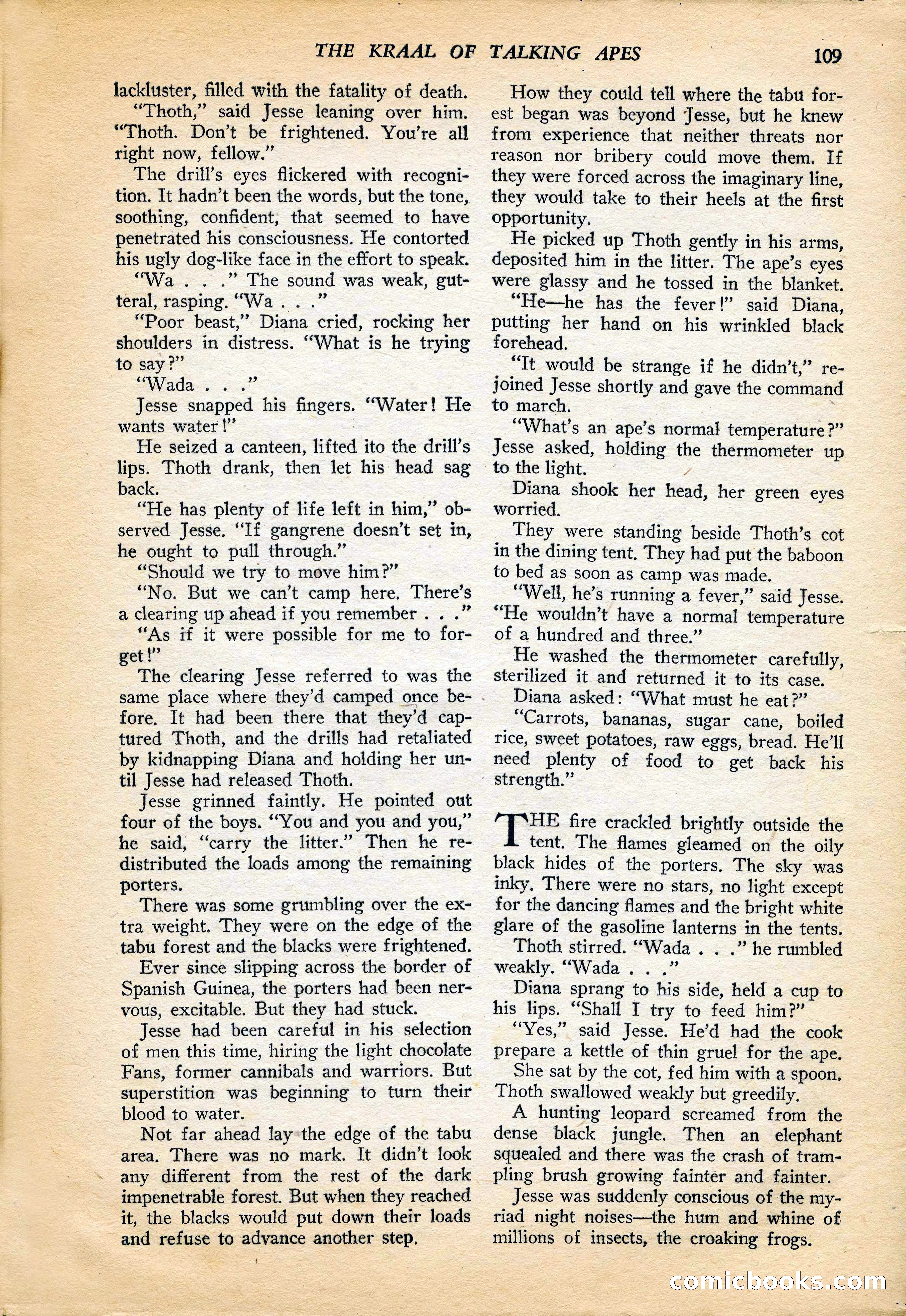 Jungle Stories, Vol. 4, No. 1 — page 111 of 132