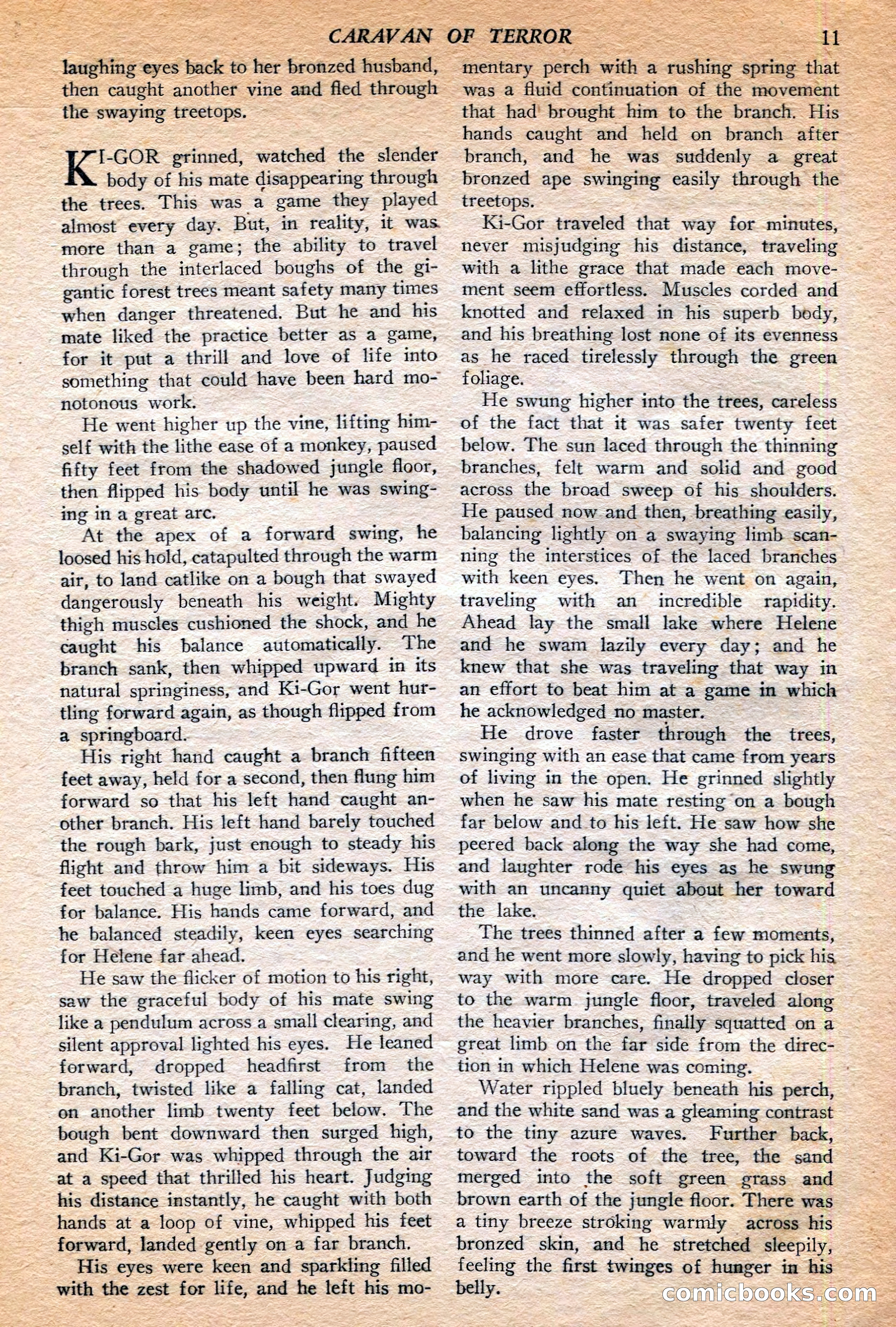 Jungle Stories, Winter 1952 — page 13 of 132