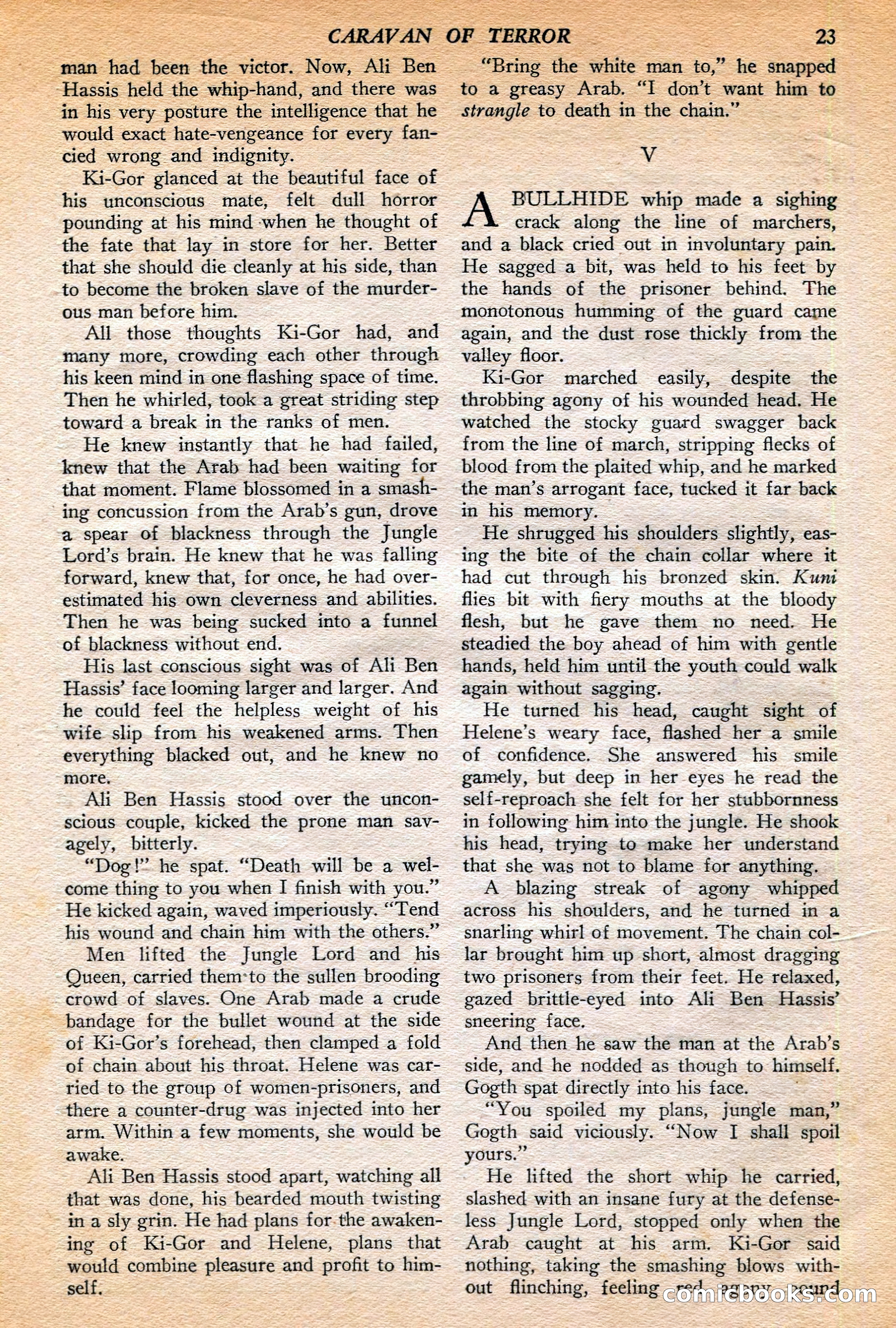 Jungle Stories, Winter 1952 — page 25 of 132