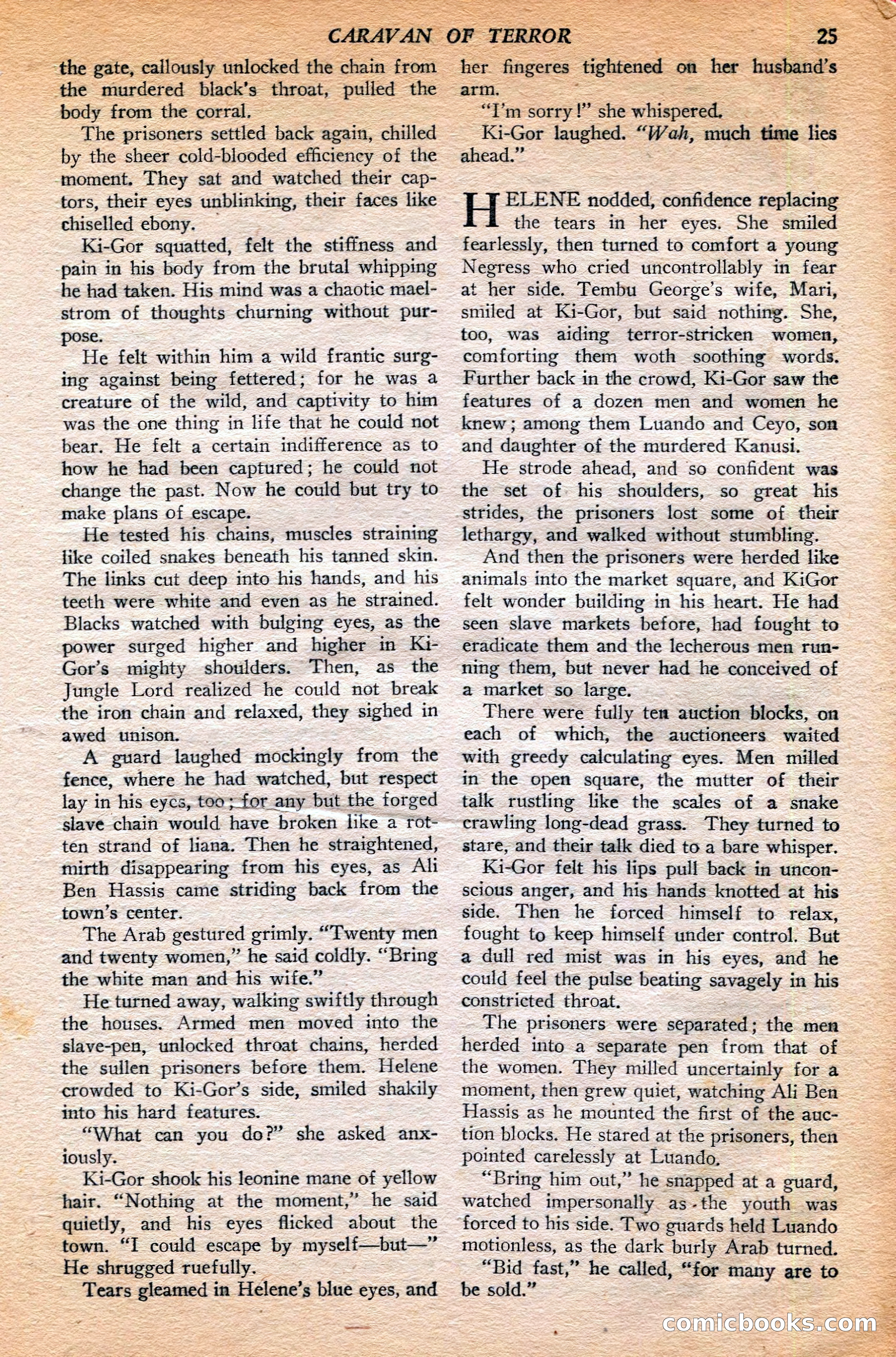 Jungle Stories, Winter 1952 — page 27 of 132