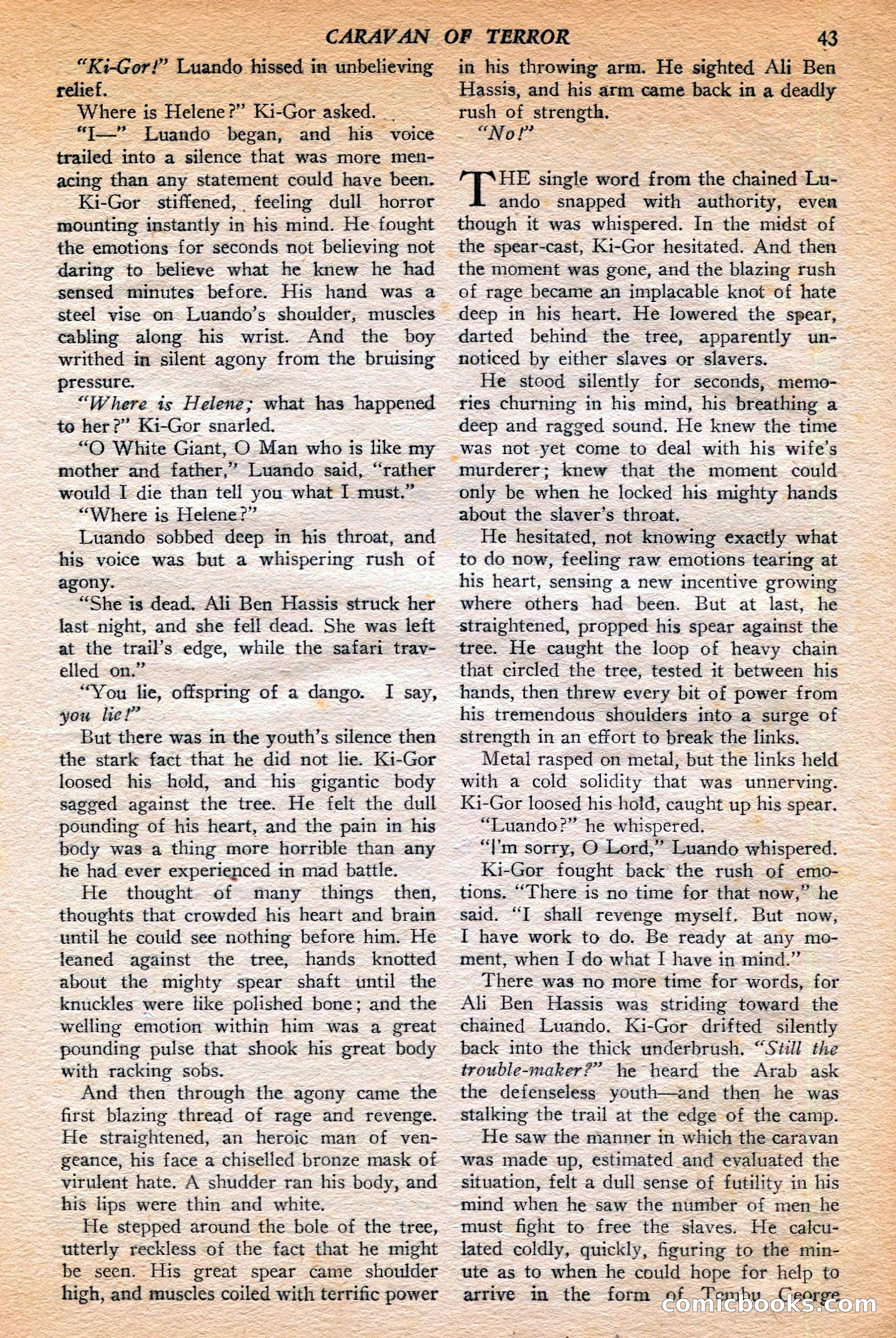 Jungle Stories, Winter 1952 — page 45 of 132